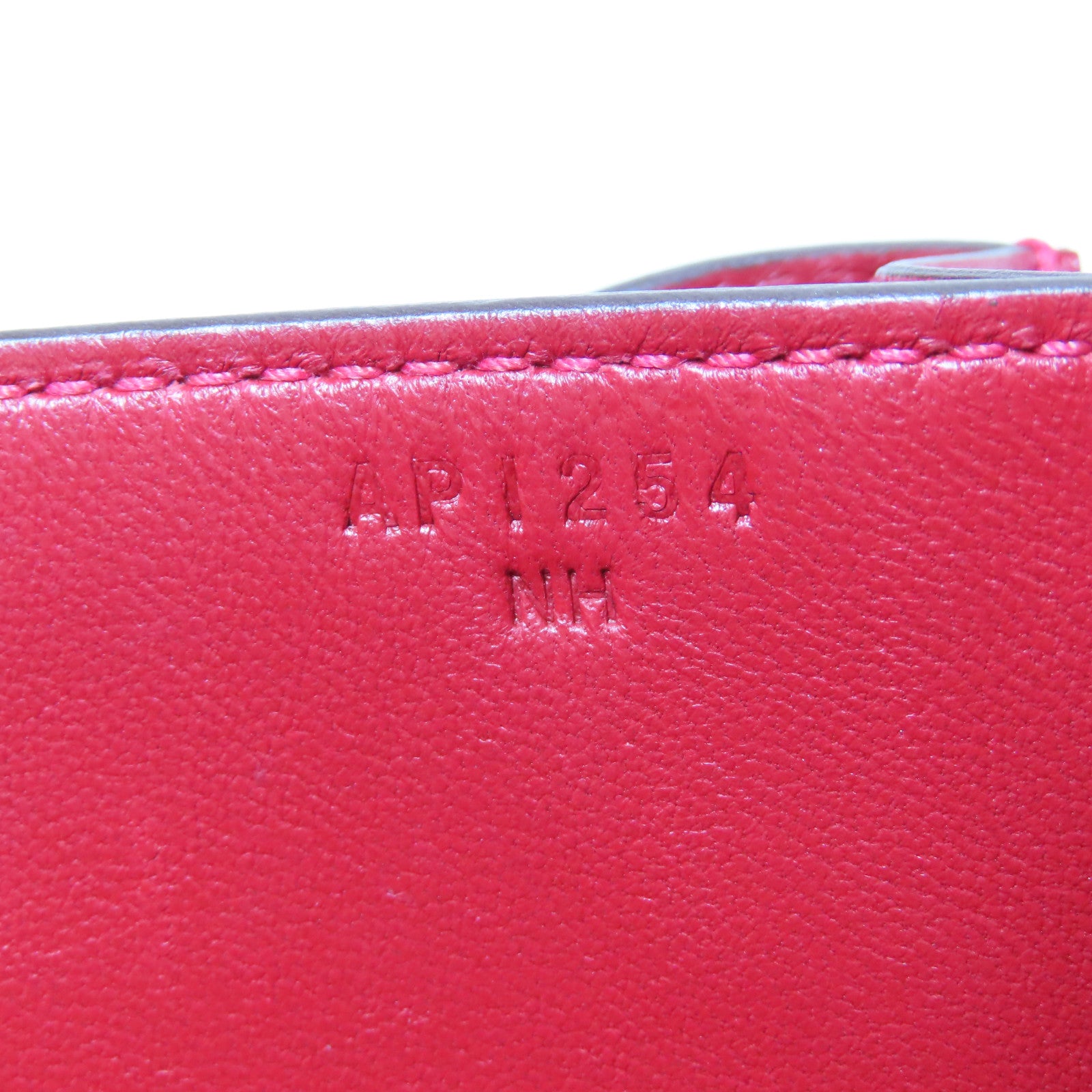 HERMES 【激減優惠】Swift皮革Constance Mini銀扣肩背袋Rouge/紅色
