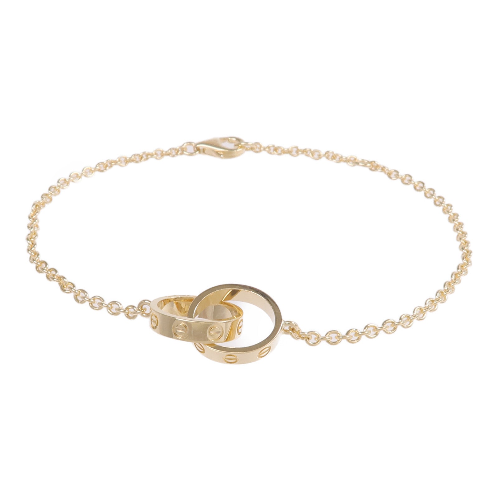 CARTIER 18K黃金Love Blaceret手鏈