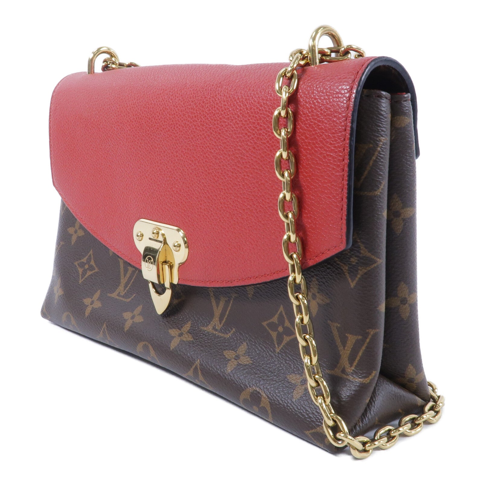 LOUIS VUITTON 牛皮皮革/Monogram Saint Placide肩背袋