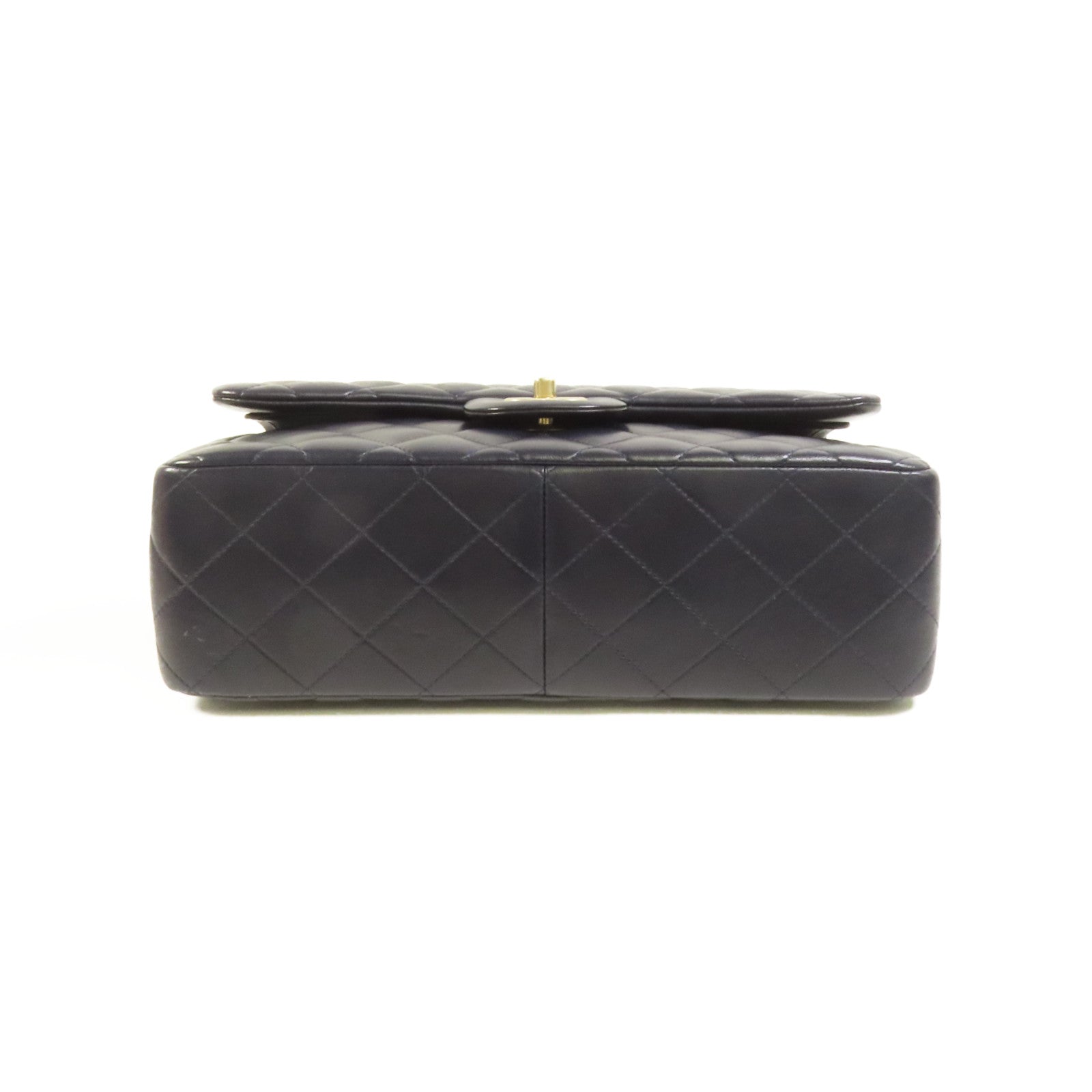 CHANEL 羊皮皮革Large Classic金扣鏈帶肩背袋