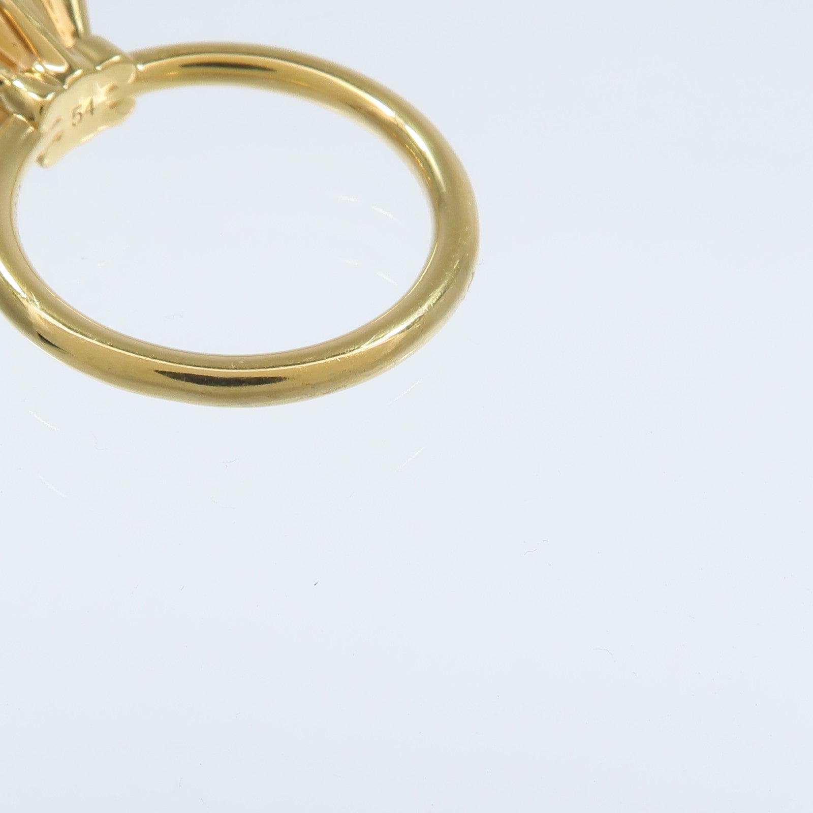 CELINE 黃銅Triomphe Asymmetric Ring戒指