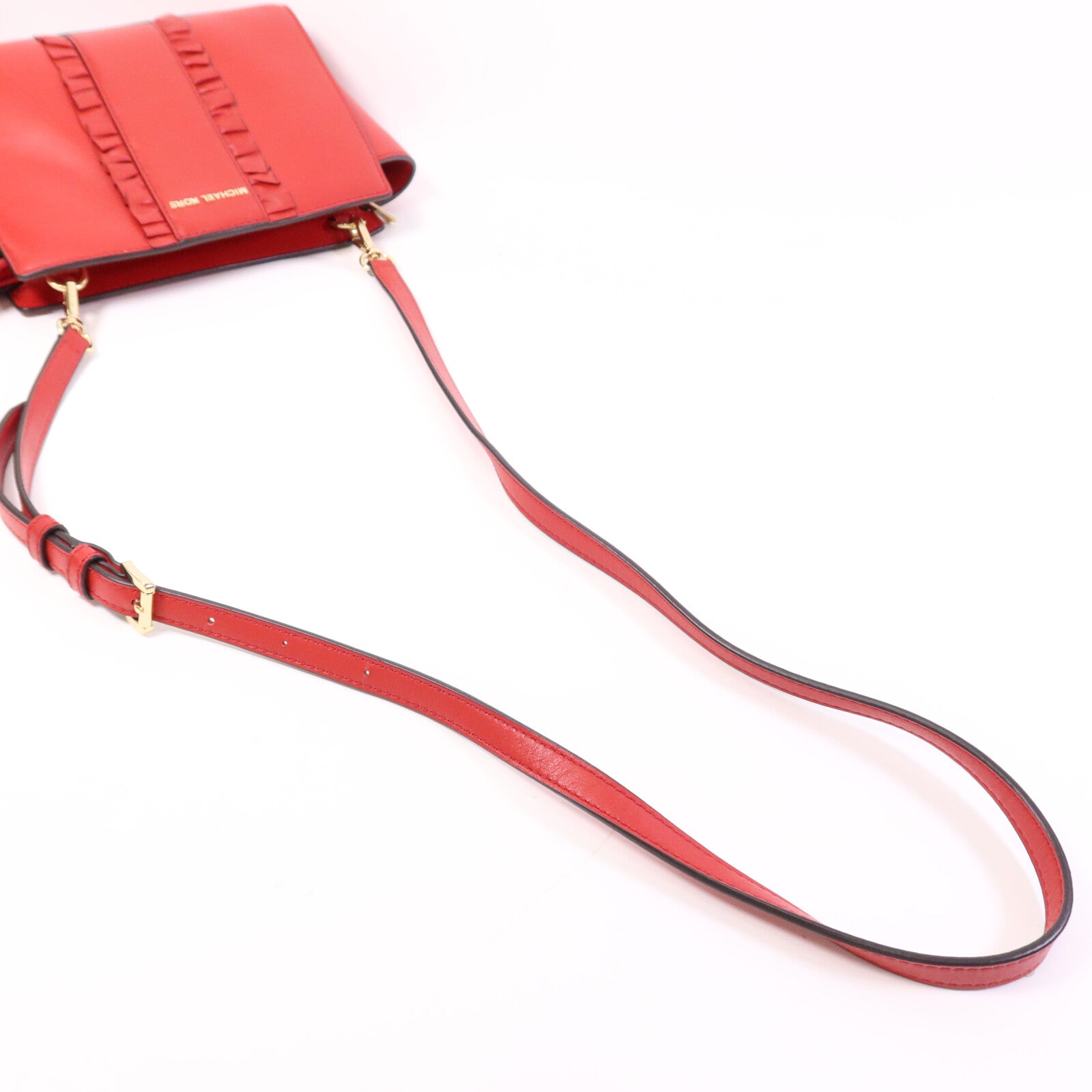 Michael Kors 牛皮皮革Shoulder Bag金扣肩背袋