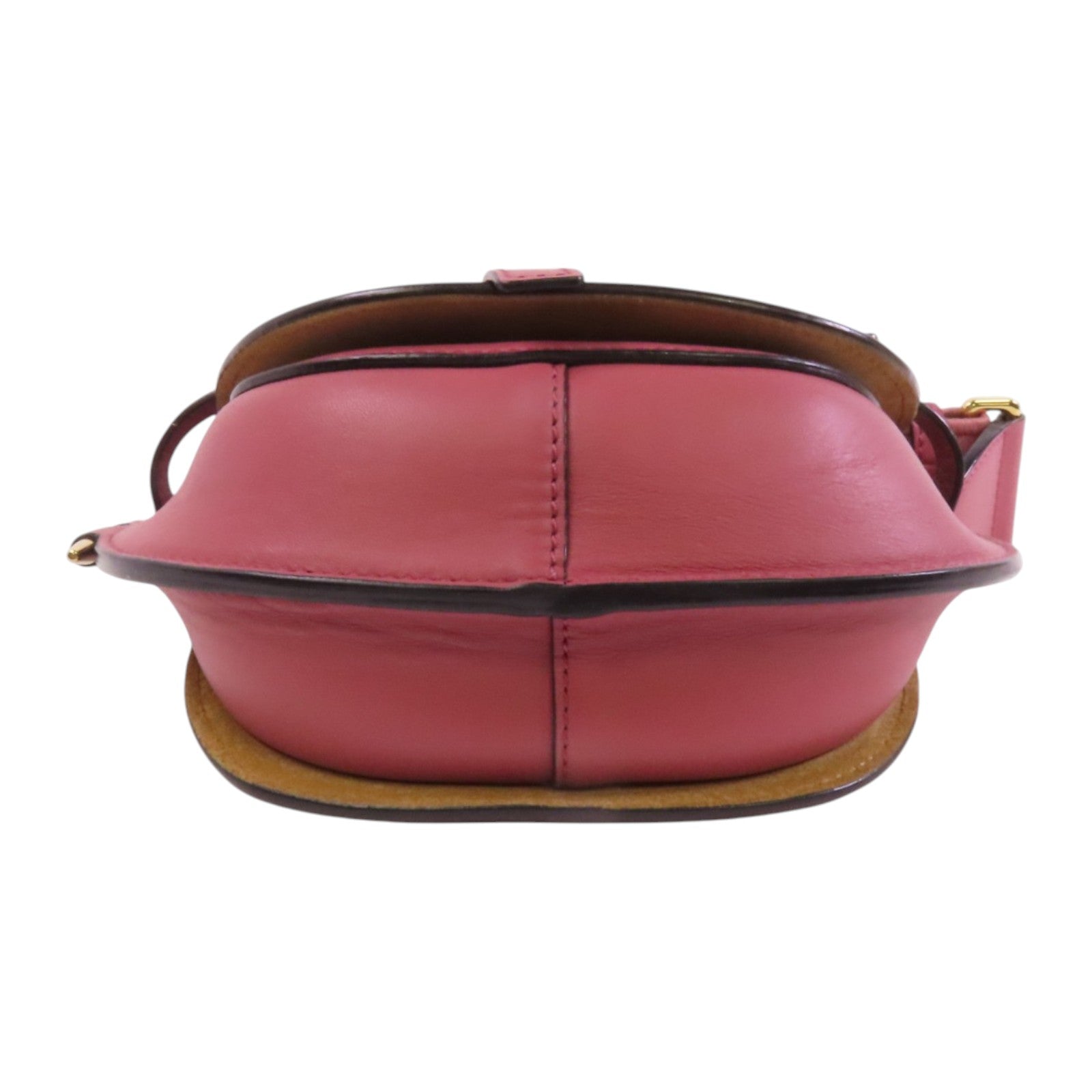 LOEWE 牛皮皮革Mini Gate金扣肩背袋