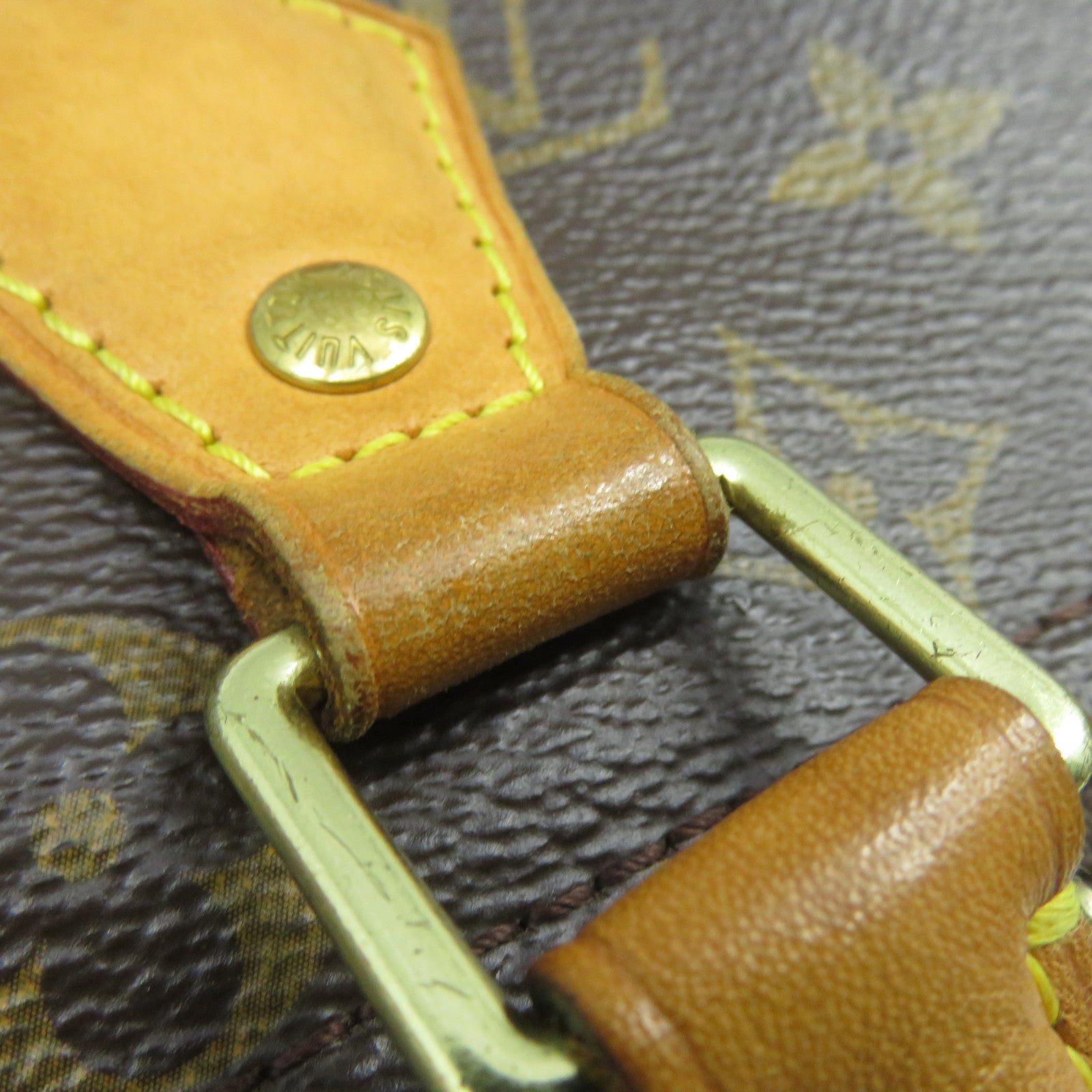 LOUIS VUITTON Monogram Speedy Bandouliere 30金扣手挽肩背兩用袋啡色