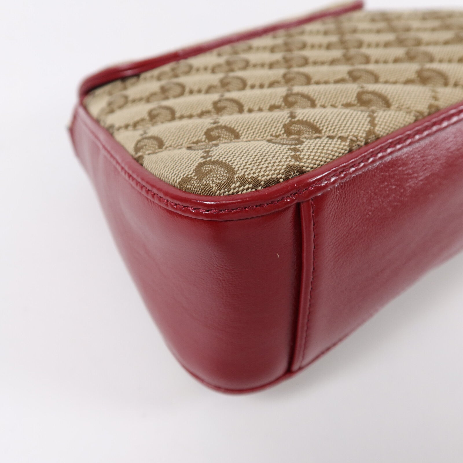 GUCCI 帆布GG Marmont Mini手挽肩背兩用袋