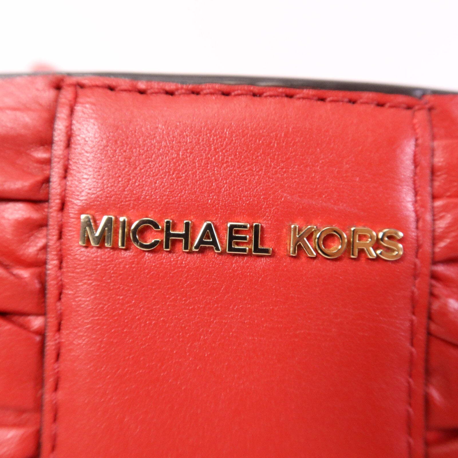 Michael Kors 牛皮皮革Shoulder Bag金扣肩背袋