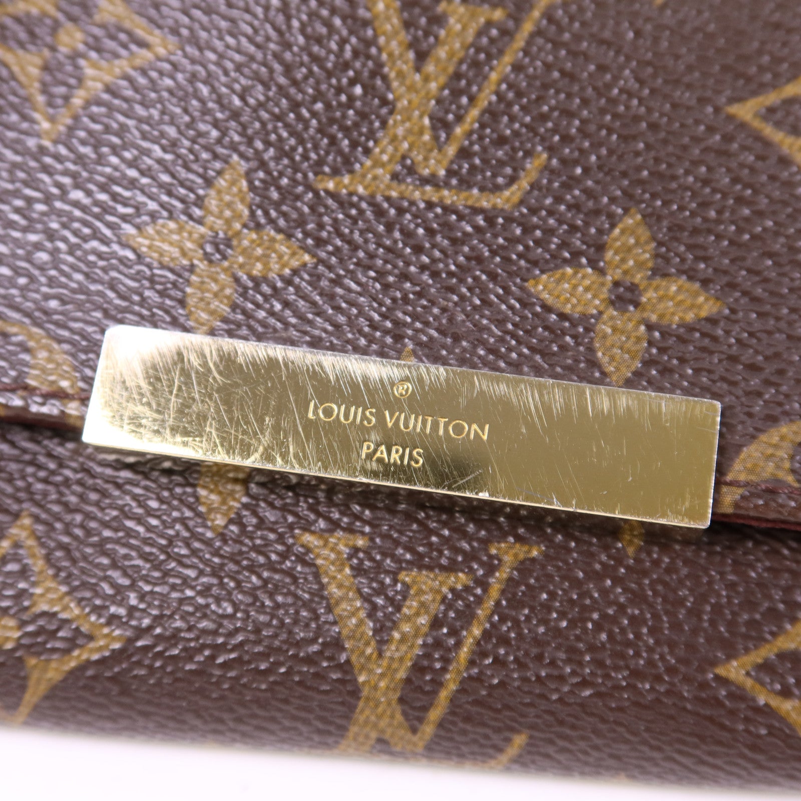 LOUIS VUITTON Monogram Favourite PM金扣手挽肩背兩用袋