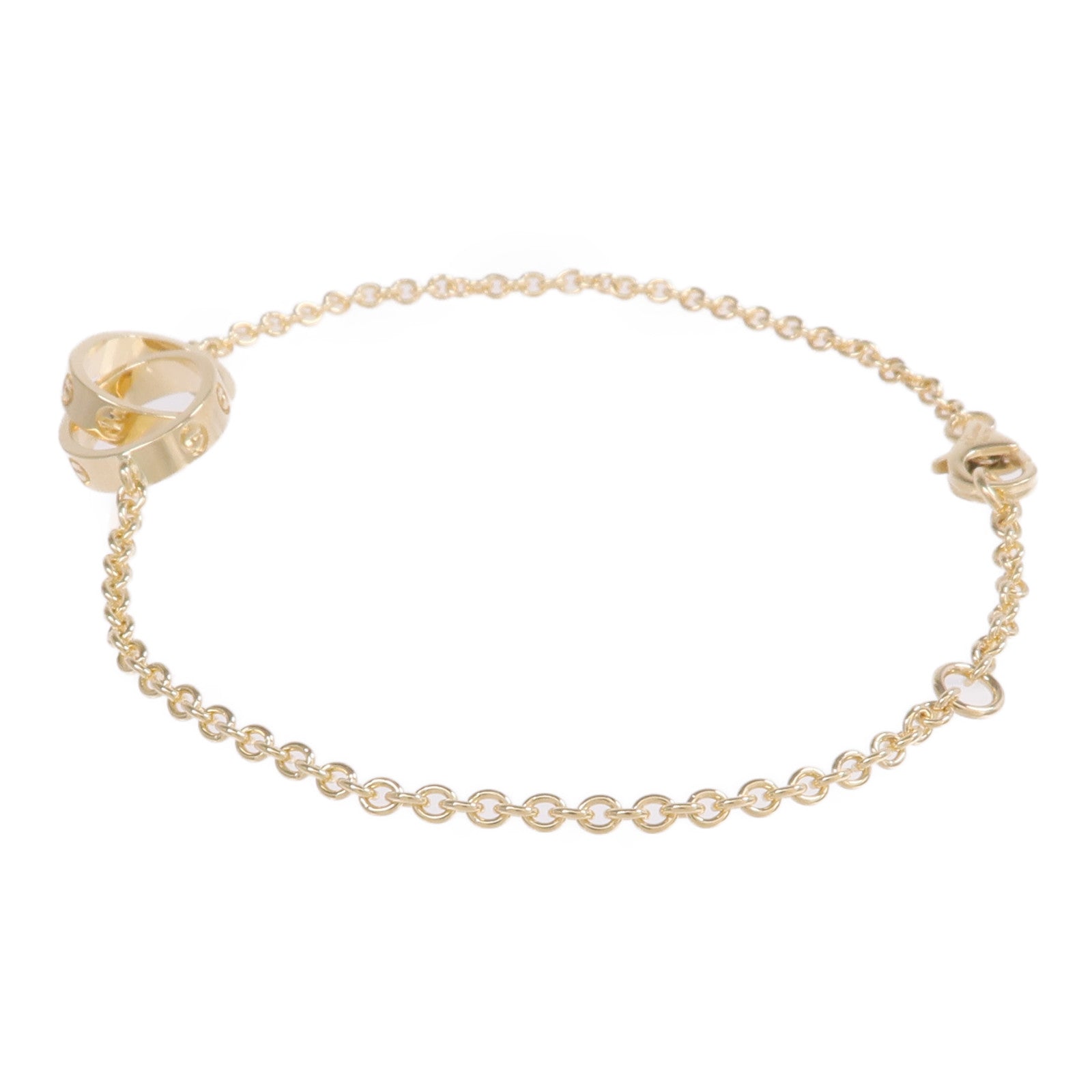 CARTIER 18K黃金Love Blaceret手鏈