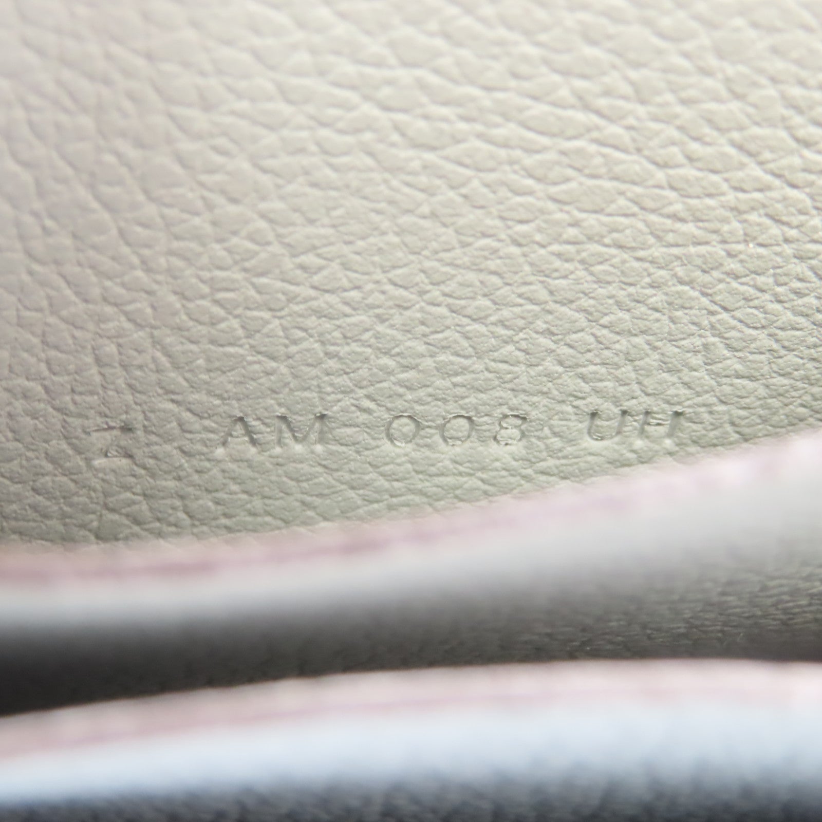 HERMES Evercolor皮革Roulis Slim金扣錢包Bleu Glacier/灰藍色