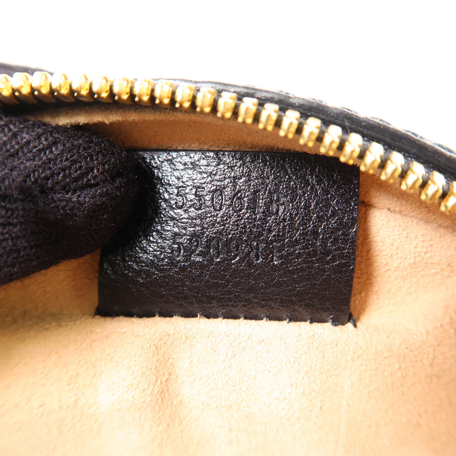 GUCCI 牛皮皮革Ophidia GG Mini Round Shoulder金扣鏈帶肩背袋黑色