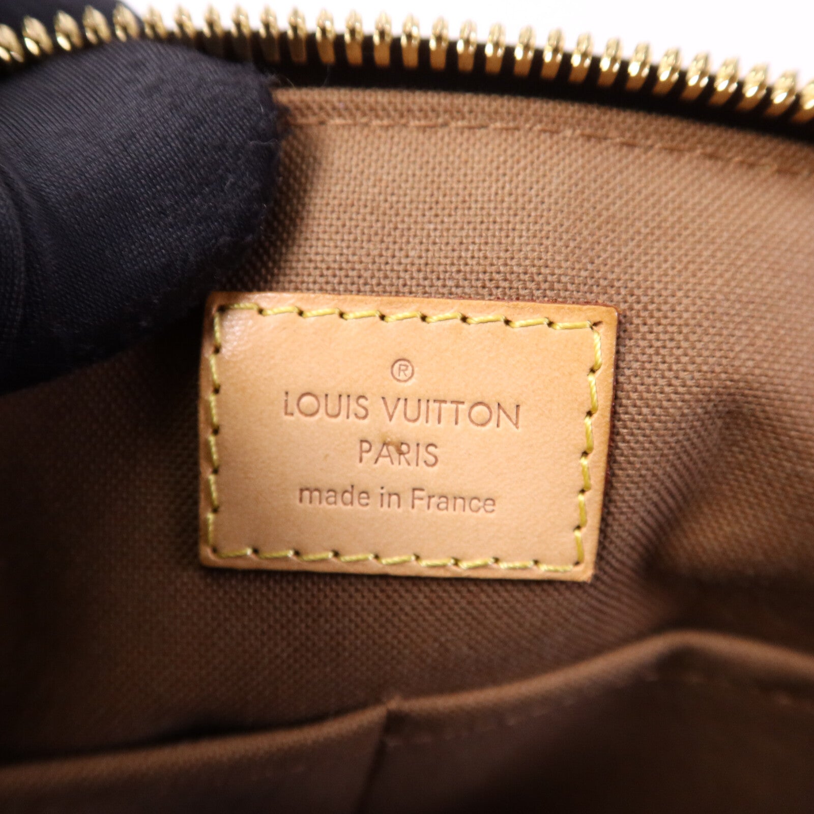 LOUIS VUITTON Monogram Tivoli PM金扣手挽袋
