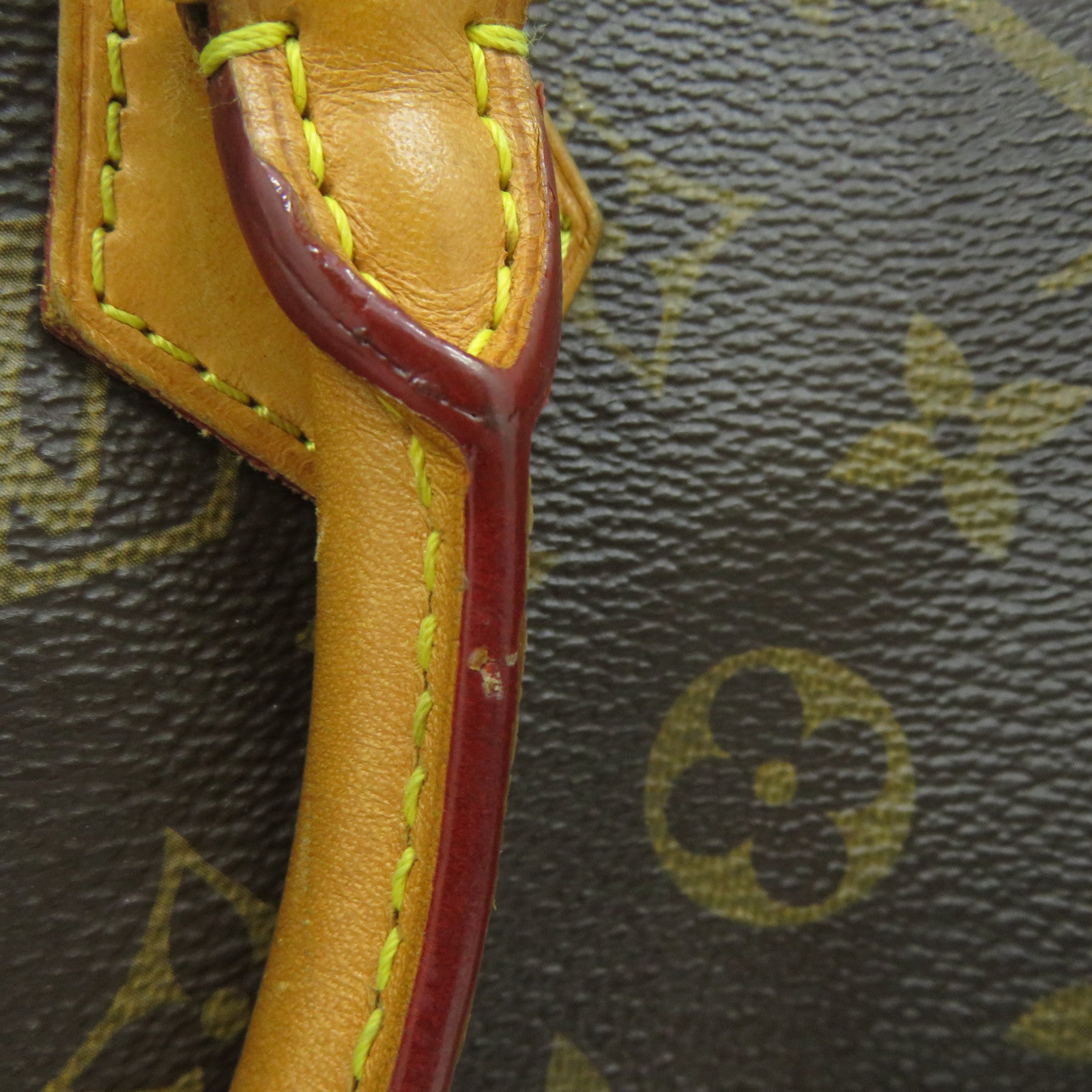LOUIS VUITTON Monogram Speedy Bandouliere 30金扣手挽肩背兩用袋啡色