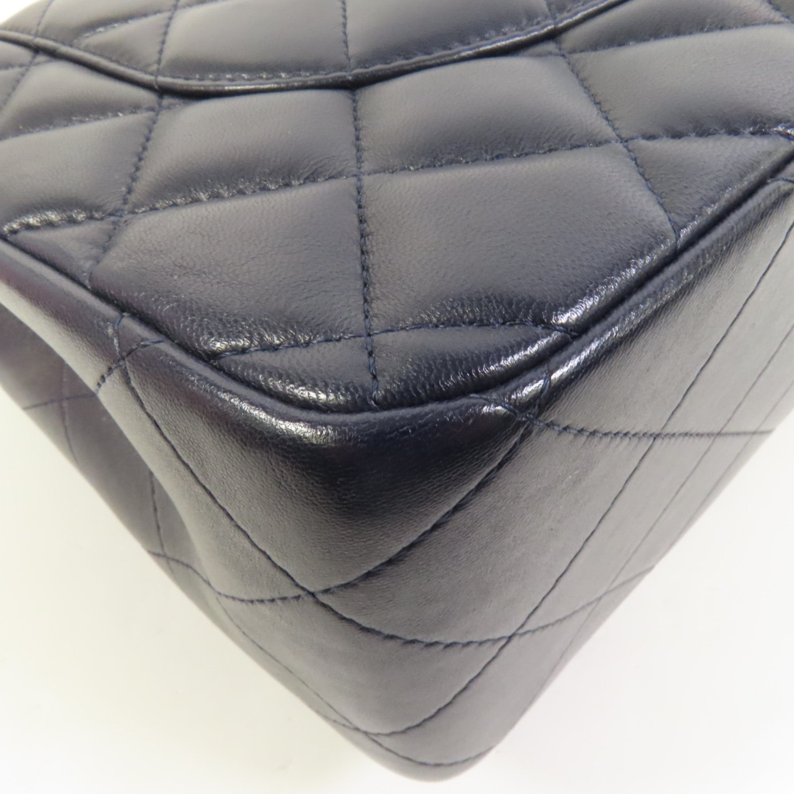 CHANEL 羊皮皮革Large Classic金扣鏈帶肩背袋
