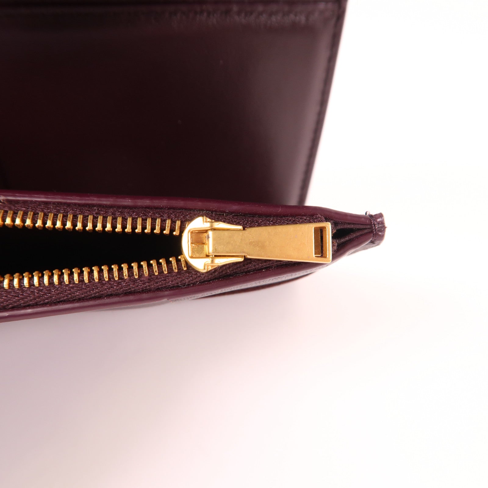 BOTTEGA VENETA 【激減優惠】牛皮皮革Trifold Wallet金扣錢包