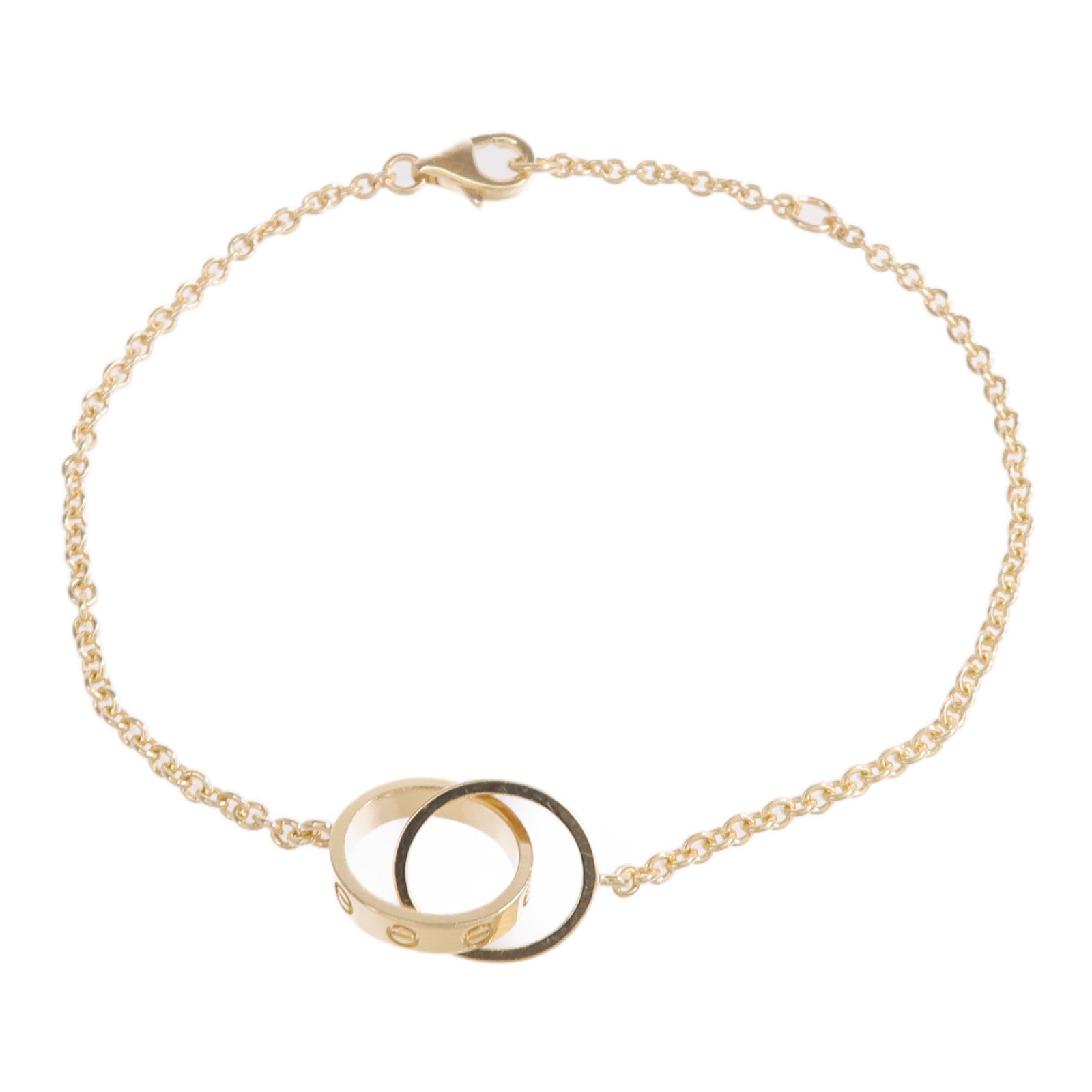 CARTIER 18K黃金Love Blaceret手鏈
