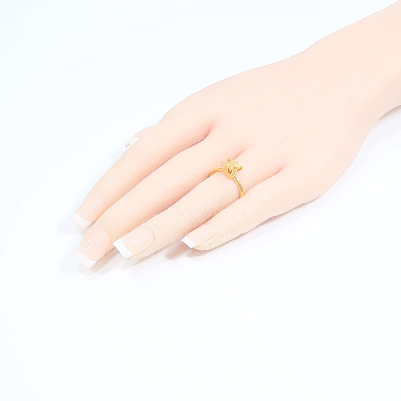 CELINE 黃銅Triomphe Asymmetric Ring戒指