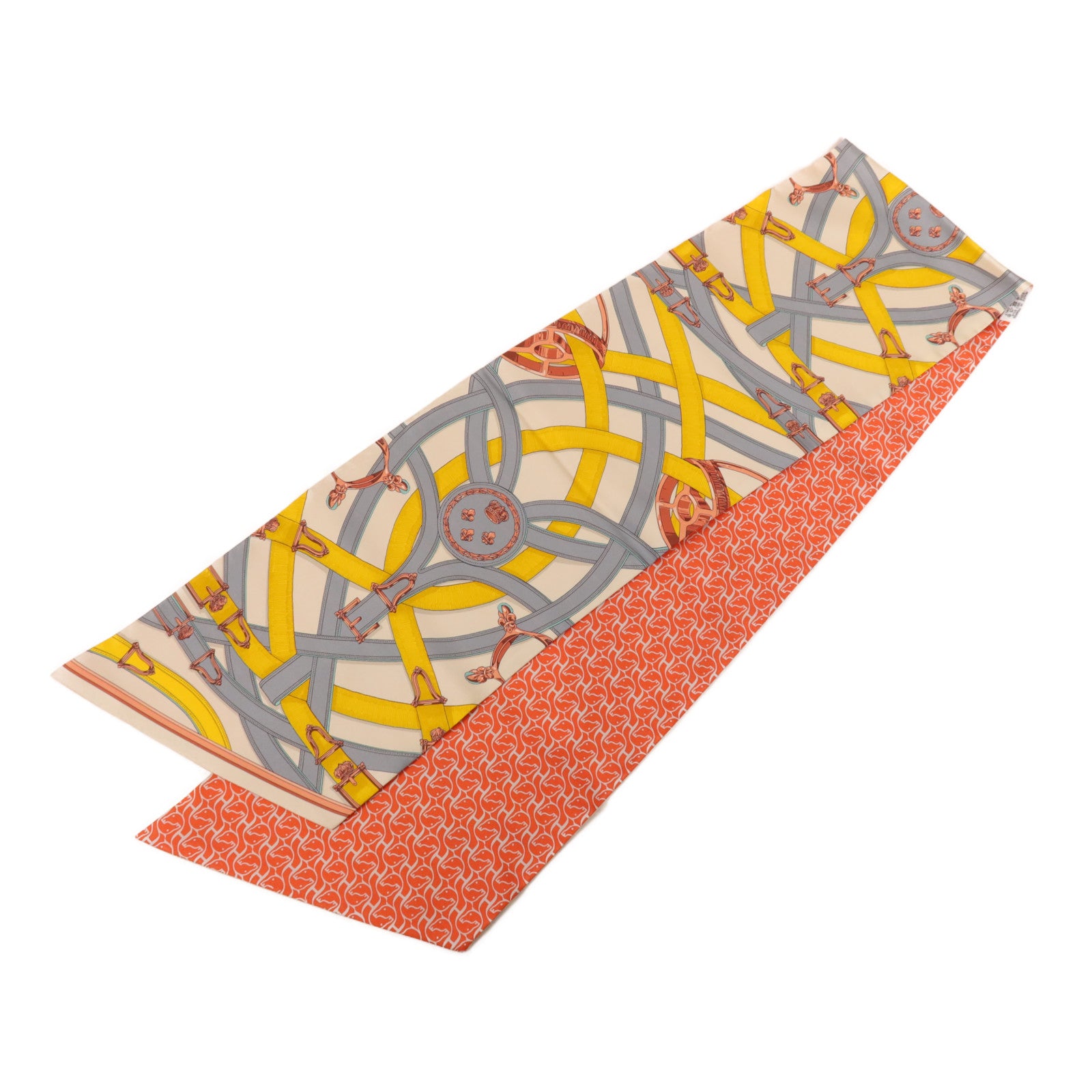 HERMES 絲質Maxi Twilly絲巾