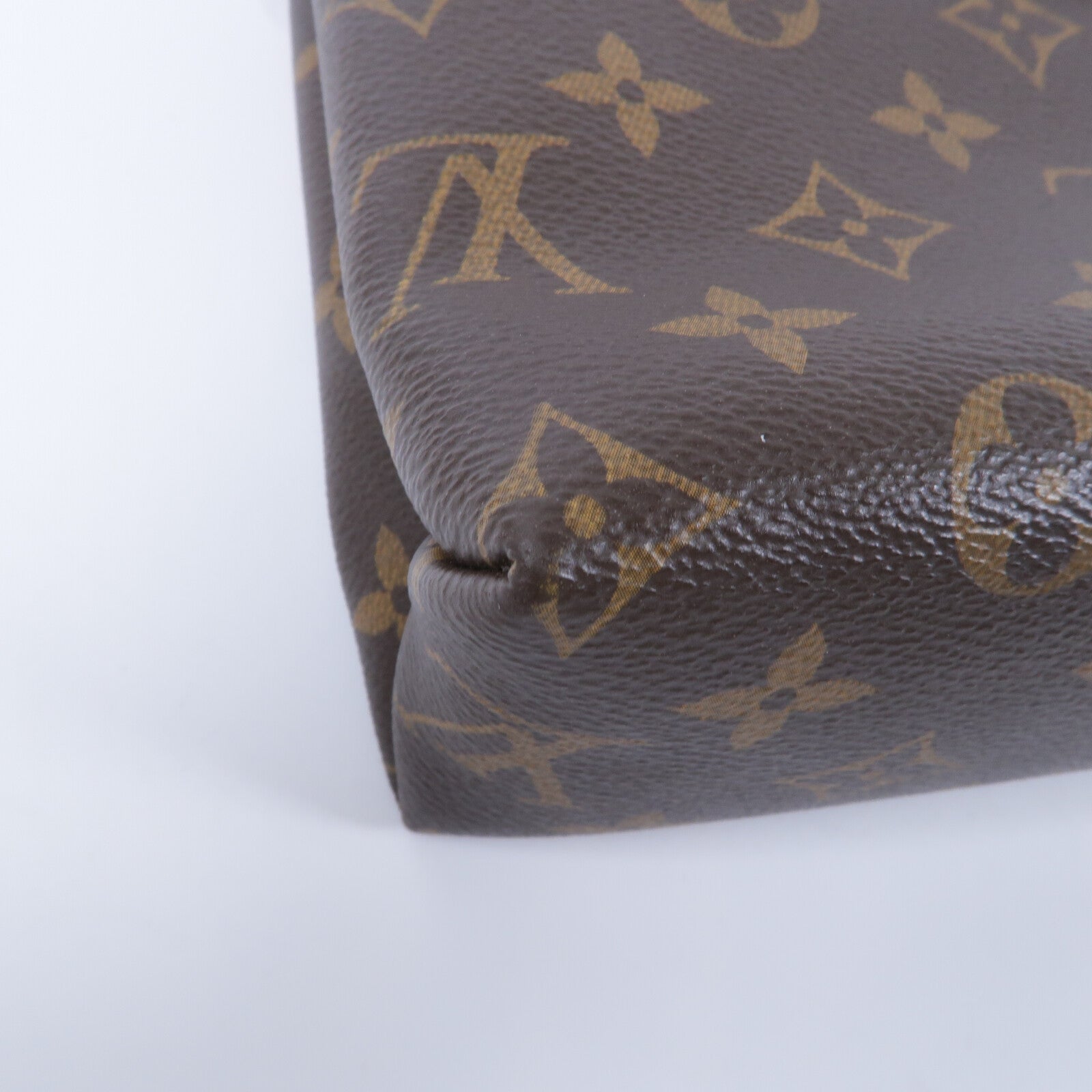 LOUIS VUITTON 牛皮皮革/Monogram Saint Placide肩背袋