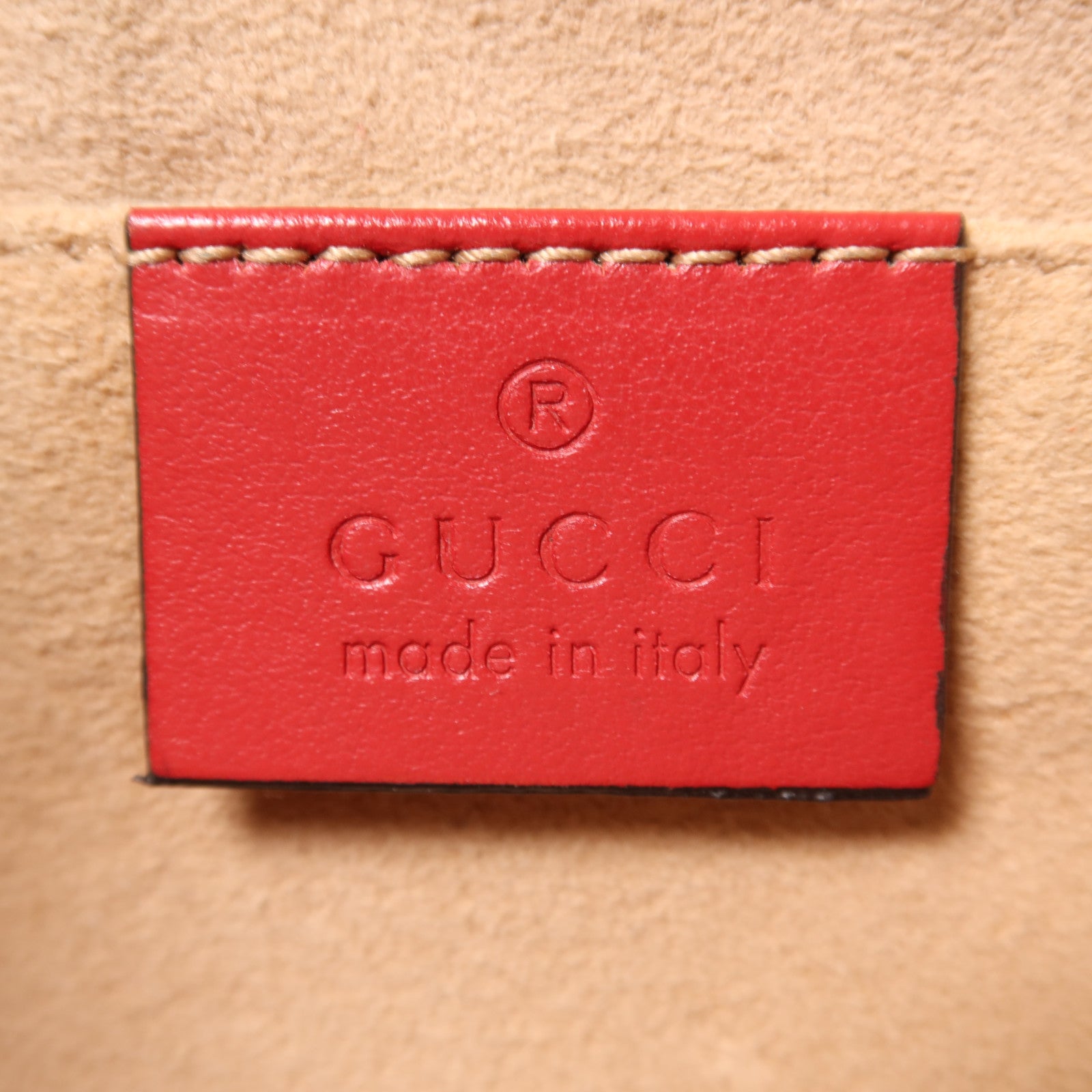 GUCCI 牛皮皮革GG Marmont Small金扣鏈帶肩背袋