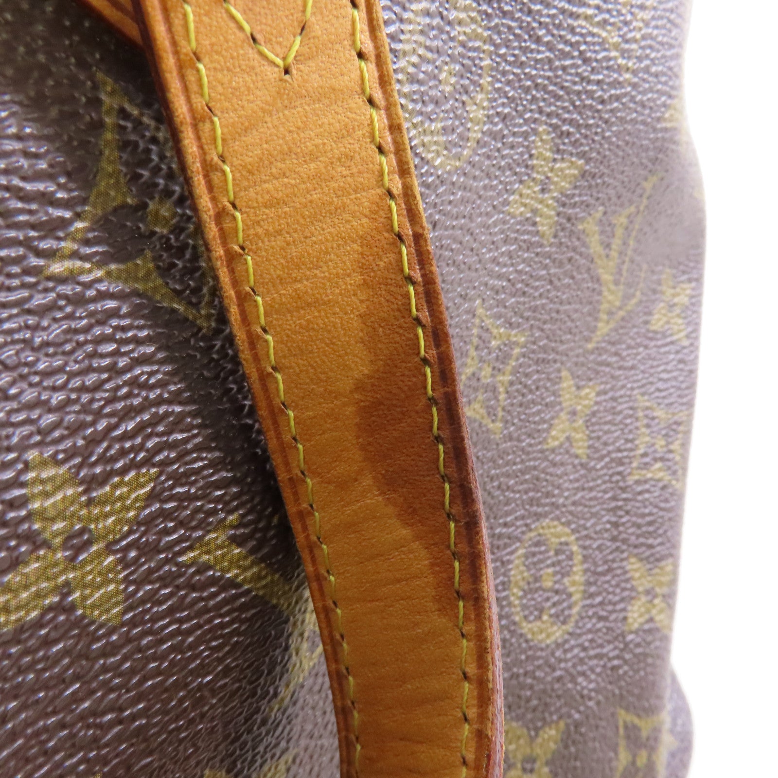 LOUIS VUITTON Monogram Palermo PM金扣手挽肩背兩用袋棕色