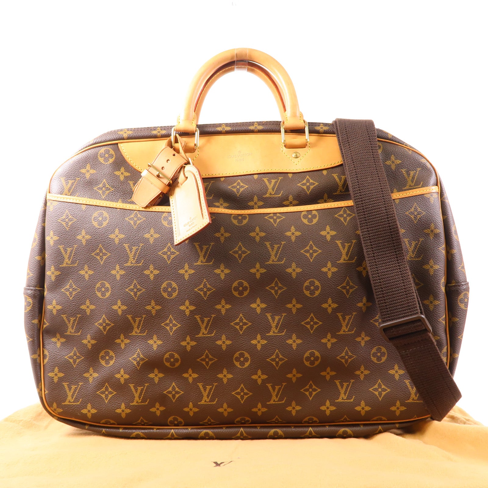 LOUIS VUITTON Monogram Travel Bag金扣行李袋