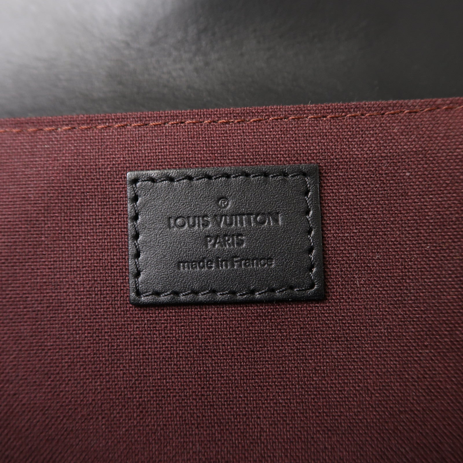 LOUIS VUITTON Monogram Macassar Parc銀扣背包啡色