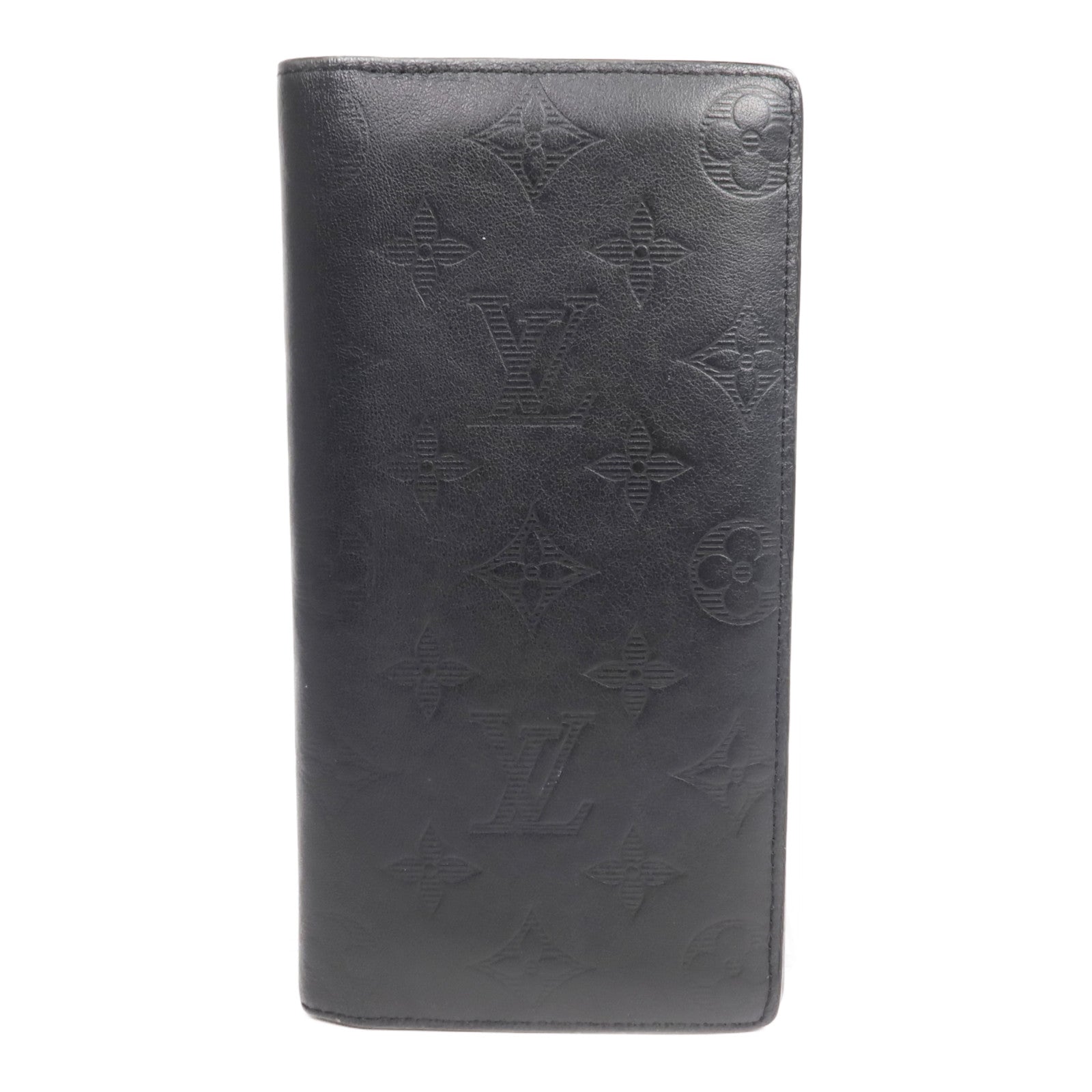 LOUIS VUITTON Monogram Shadow Brazza Wallet長錢包