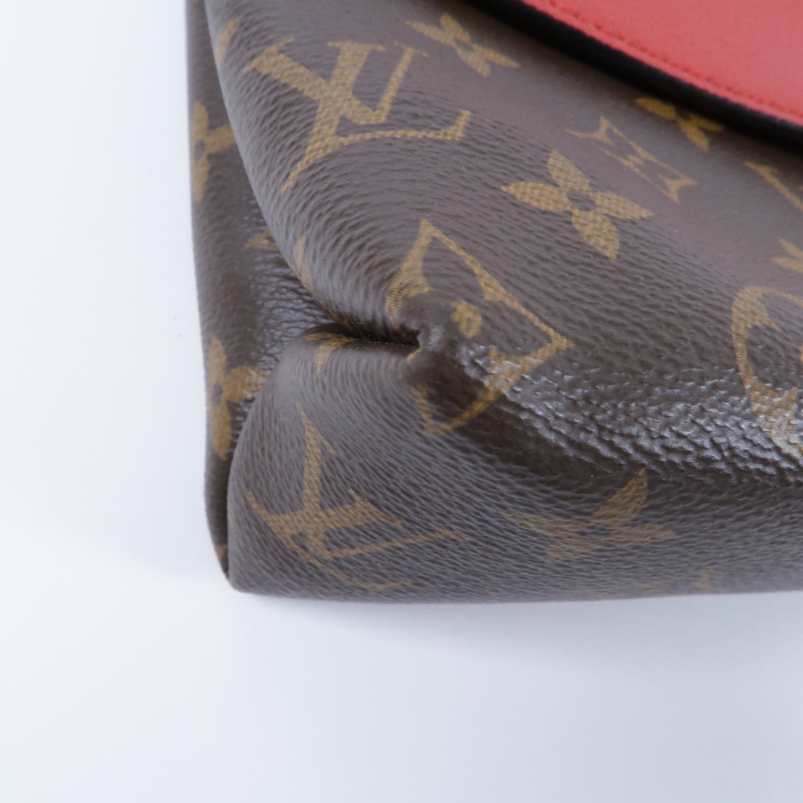 LOUIS VUITTON 牛皮皮革/Monogram Saint Placide肩背袋