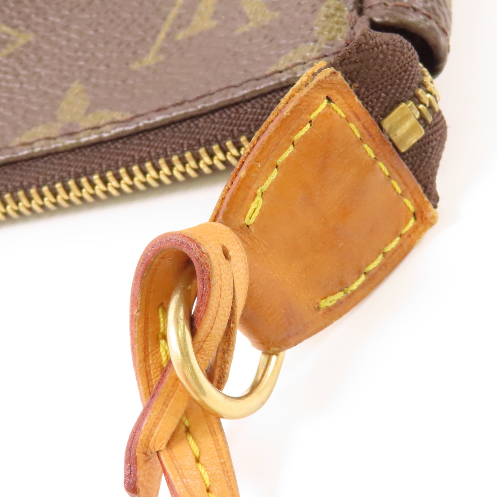 LOUIS VUITTON Monogram Pochette Accessoires金扣手拿包