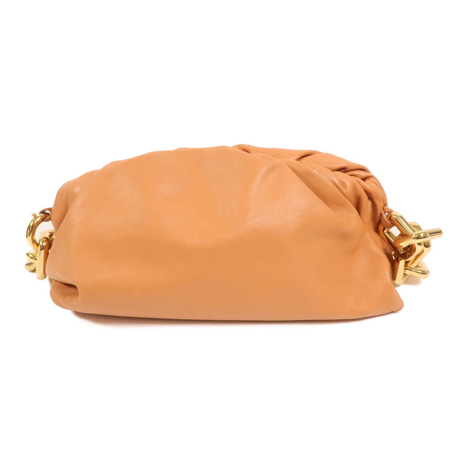 BOTTEGA VENETA 牛皮皮革Chain Shoulder Bag金扣鏈帶肩背袋