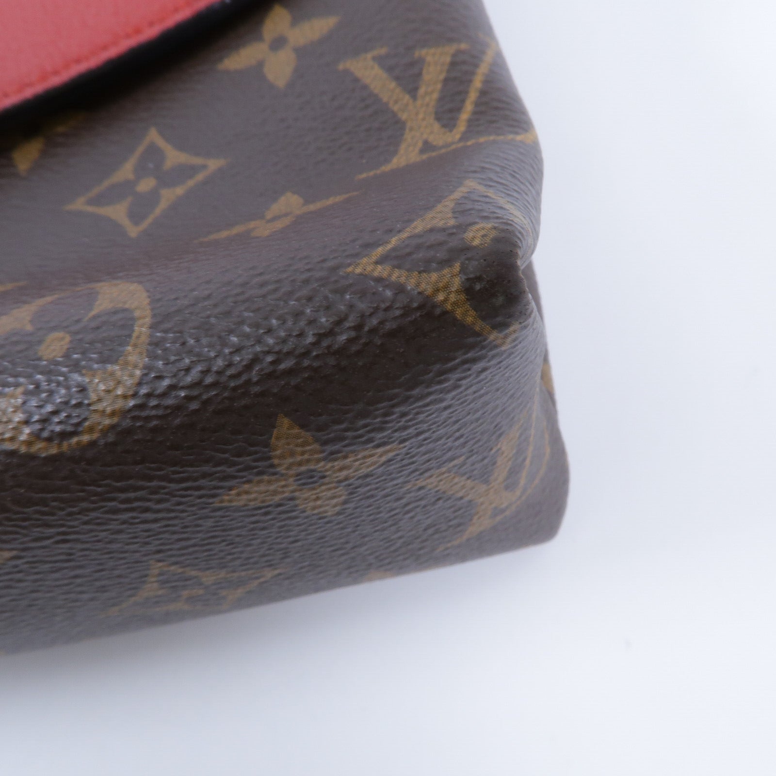 LOUIS VUITTON 牛皮皮革/Monogram Saint Placide肩背袋