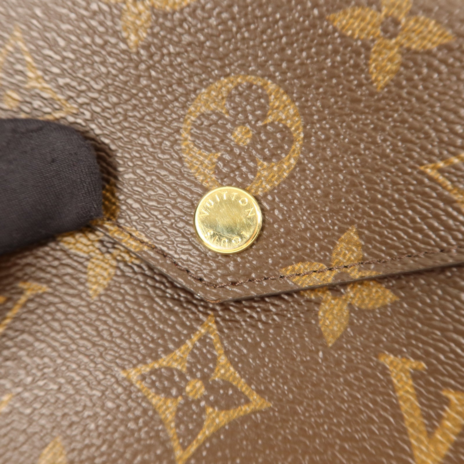 LOUIS VUITTON Monogram Retiro Wallet金扣長錢包