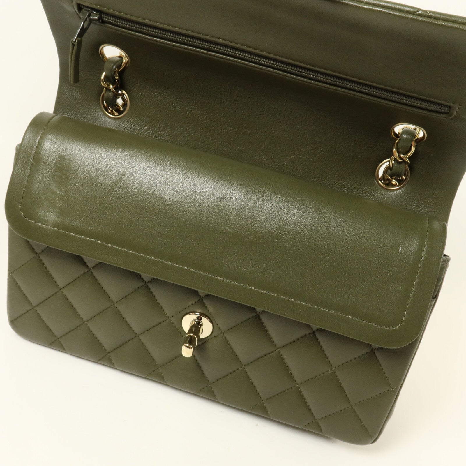 CHANEL 羊皮皮革Classic 23鏈帶肩背袋