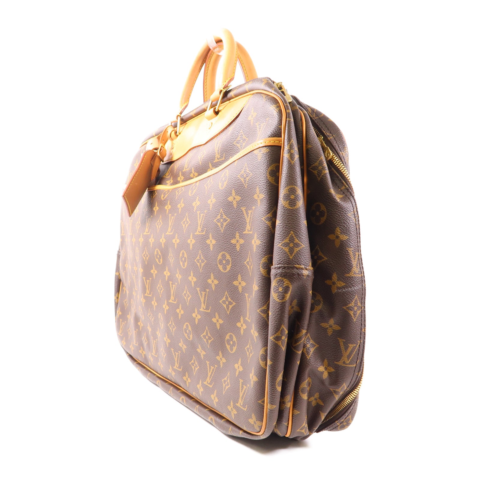 LOUIS VUITTON Monogram Travel Bag金扣行李袋