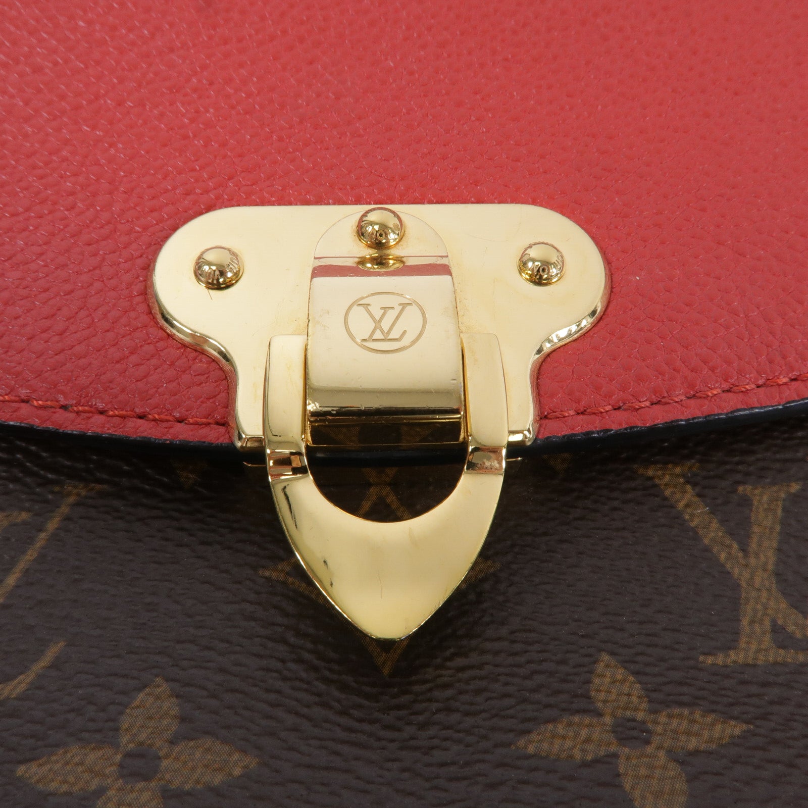 LOUIS VUITTON 牛皮皮革/Monogram Saint Placide肩背袋