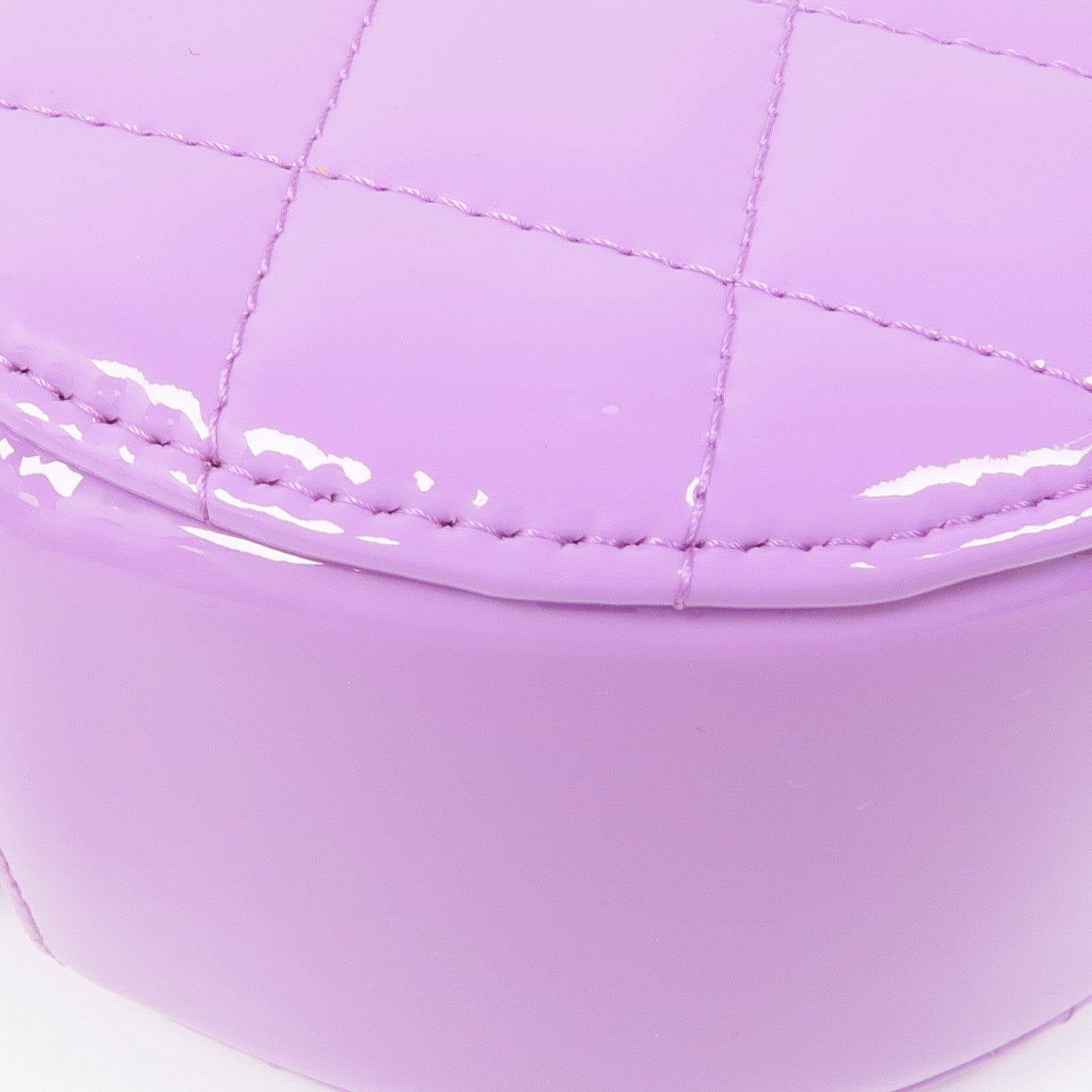 CHANEL 漆皮皮革Chain Shoulder Bag金扣鏈帶肩背袋