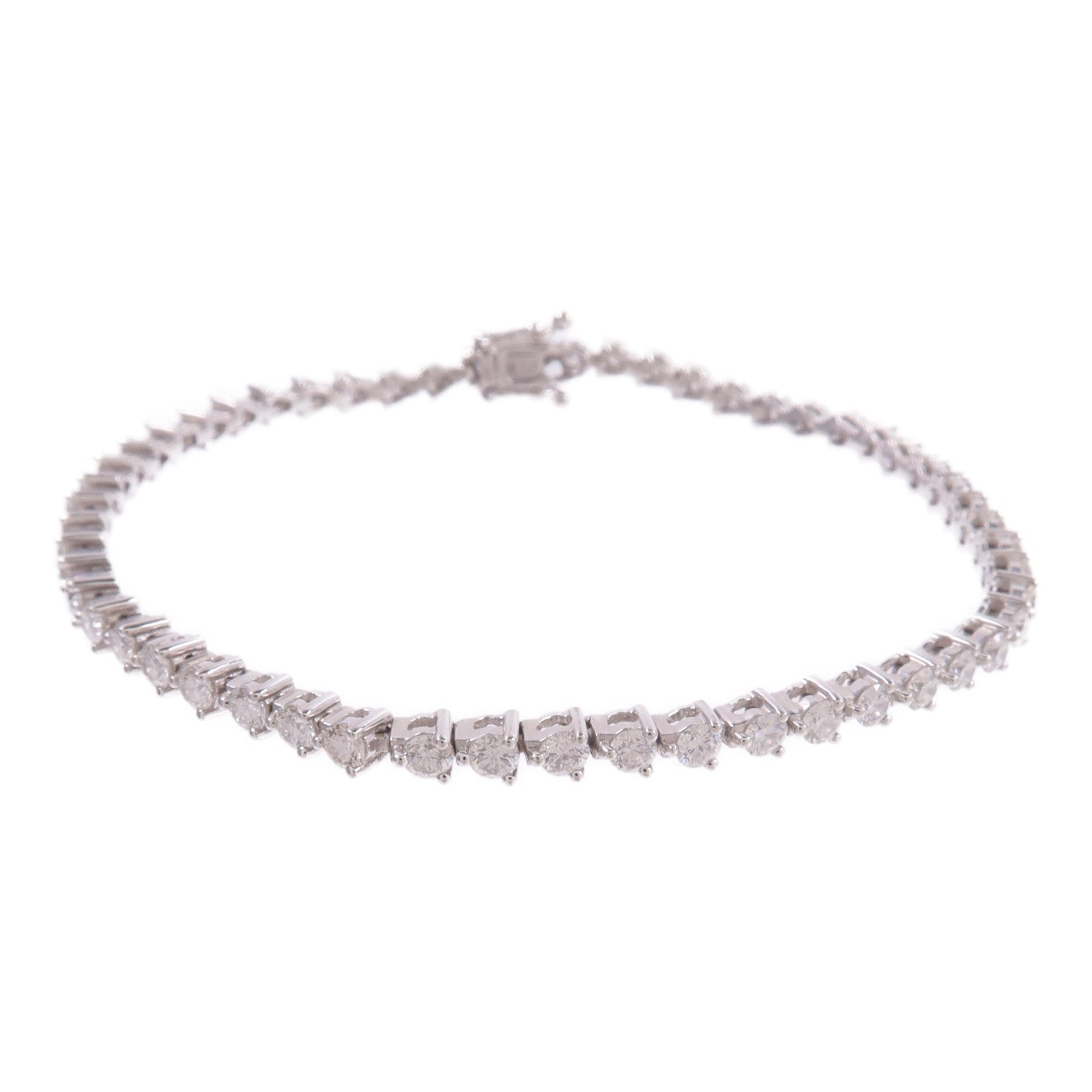 JEWELRY 18K白金Diamond Bracelet鑽石手鏈