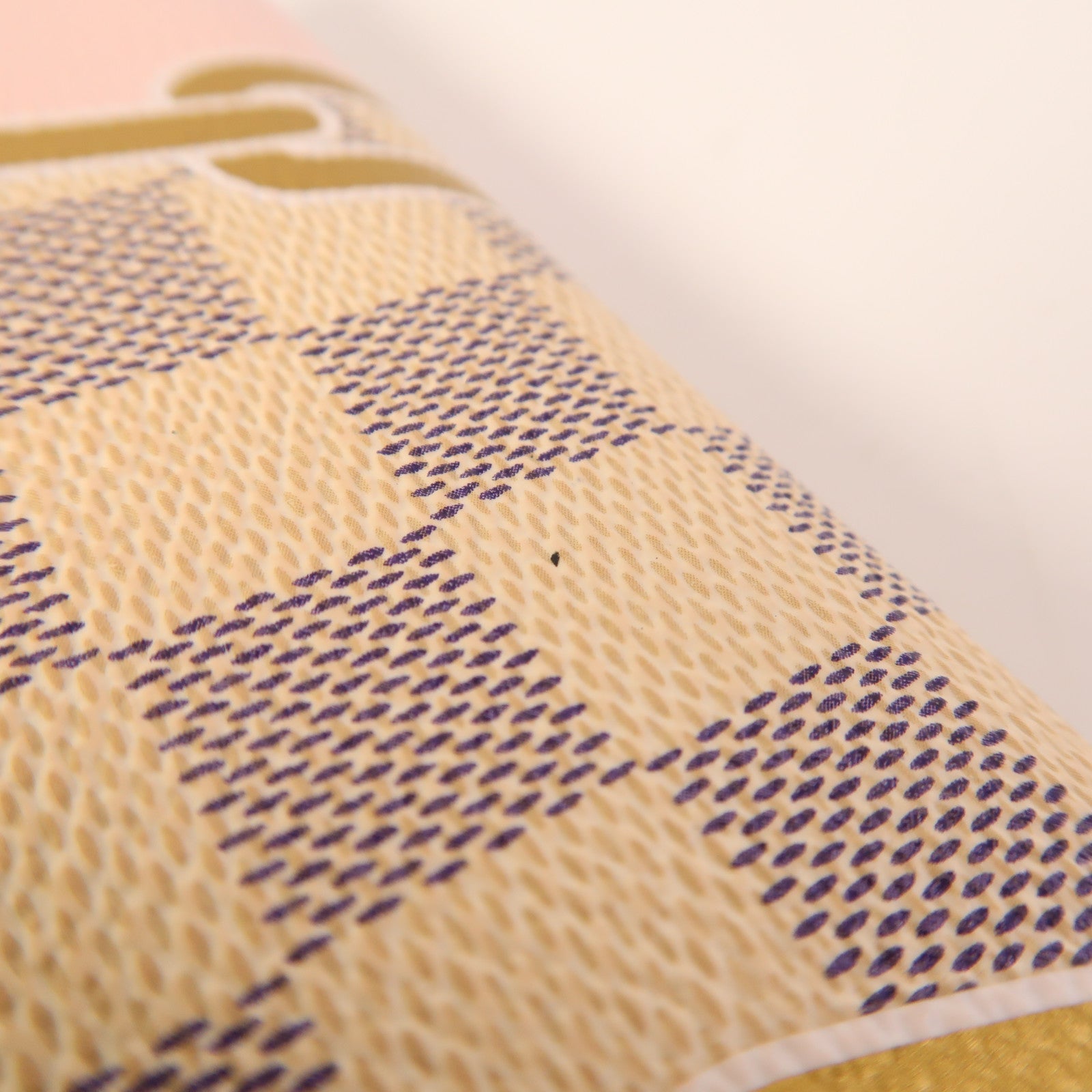 LOUIS VUITTON Damier Azur Sarah Wallet金扣長錢包