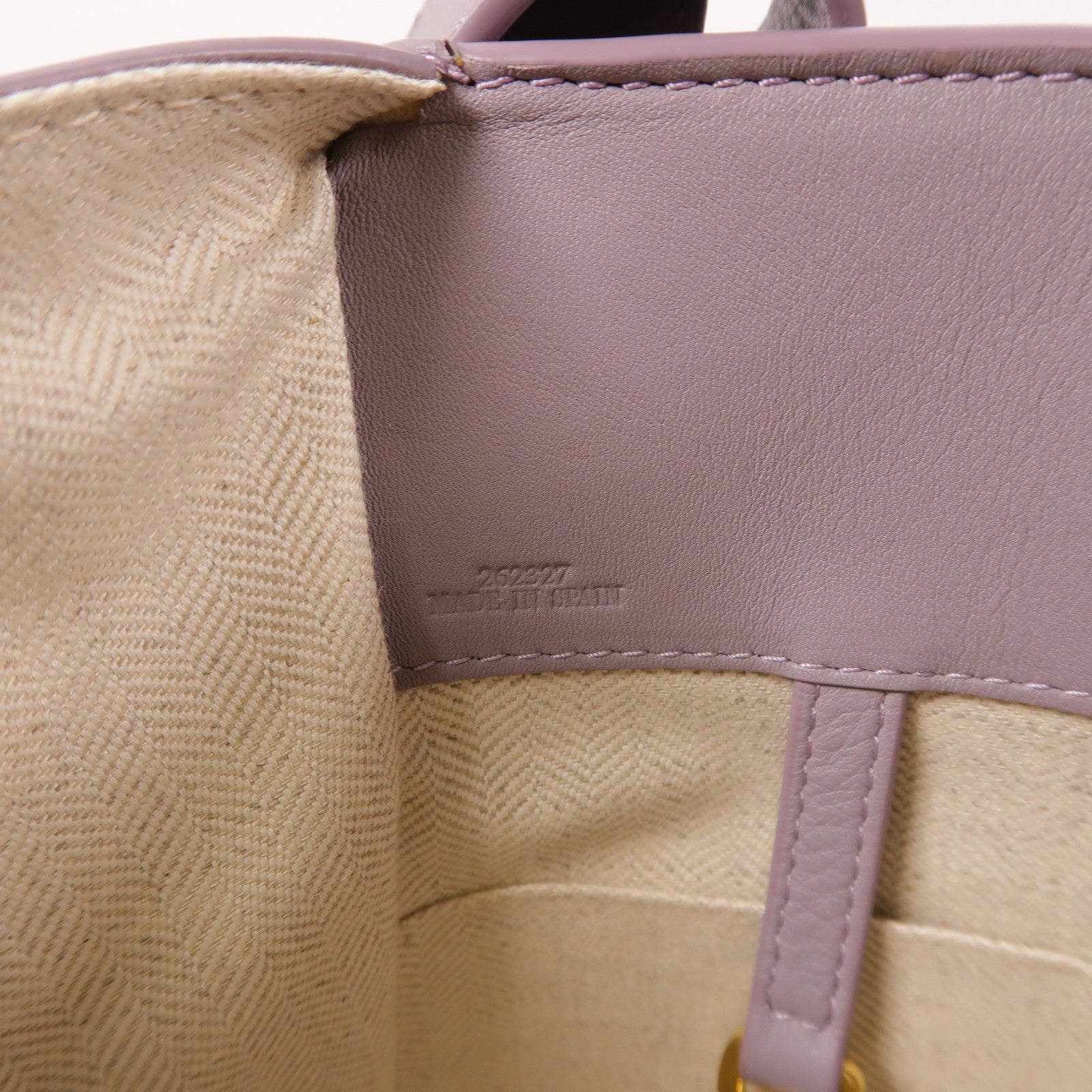 LOEWE 牛皮皮革Compact Hammock金扣手挽肩背兩用袋