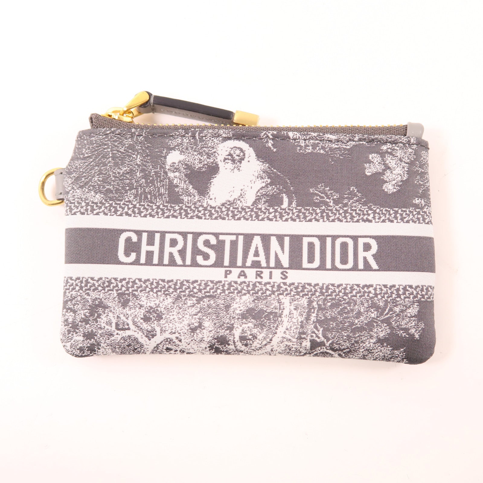 Dior 帆布Dior Travel金扣肩背袋