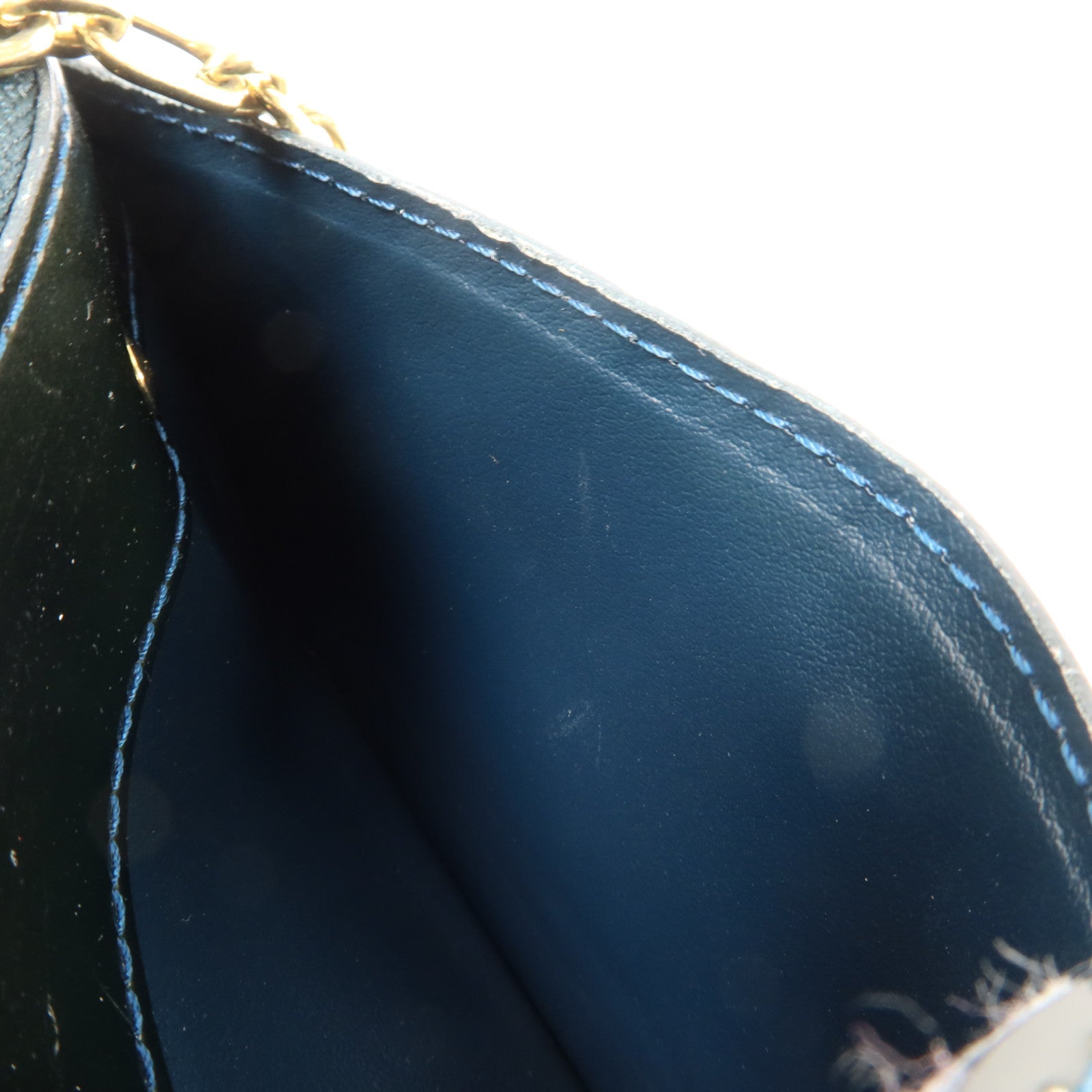 LOUIS VUITTON Monogram Vernis Pochette Cles NM金扣零錢包