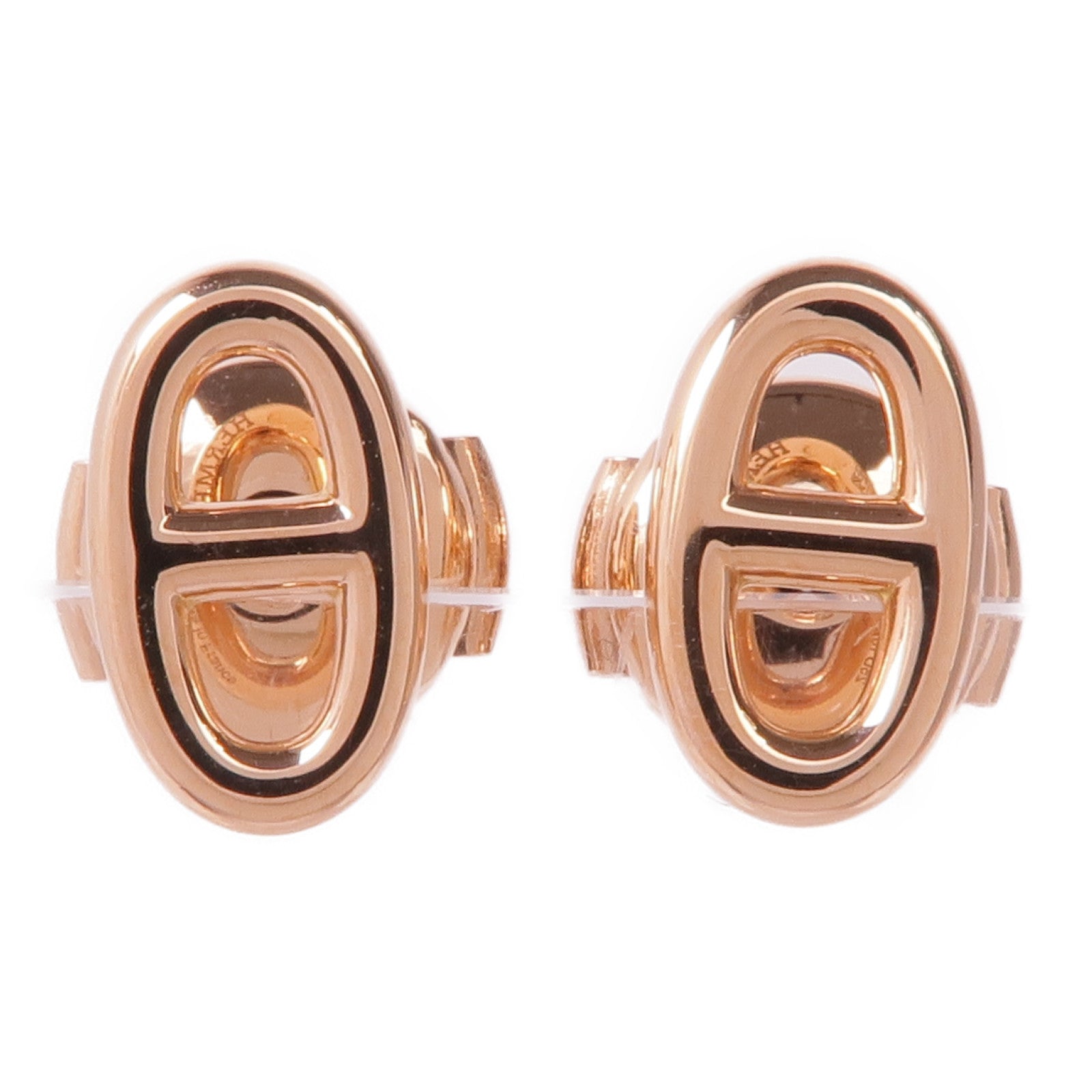 HERMES 18K玫瑰金Farandole Earrings耳環