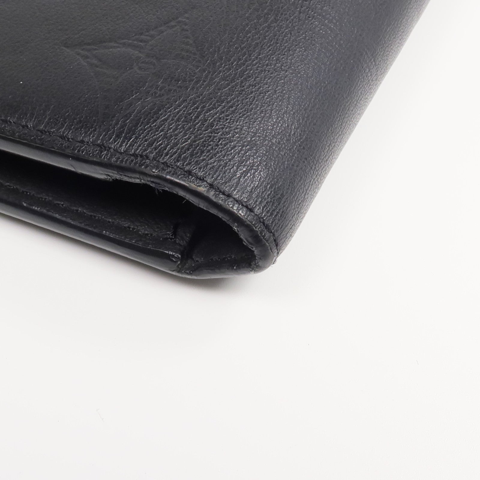 LOUIS VUITTON Monogram Shadow Brazza Wallet長錢包