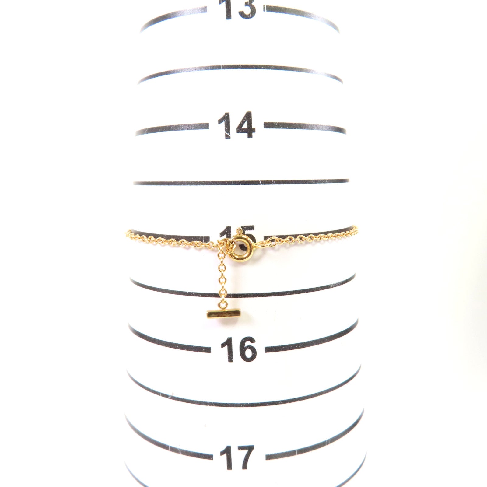 TIFFANY＆CO 【激減優惠】18K黃金T Smile Diamond Bracelet手鏈金色