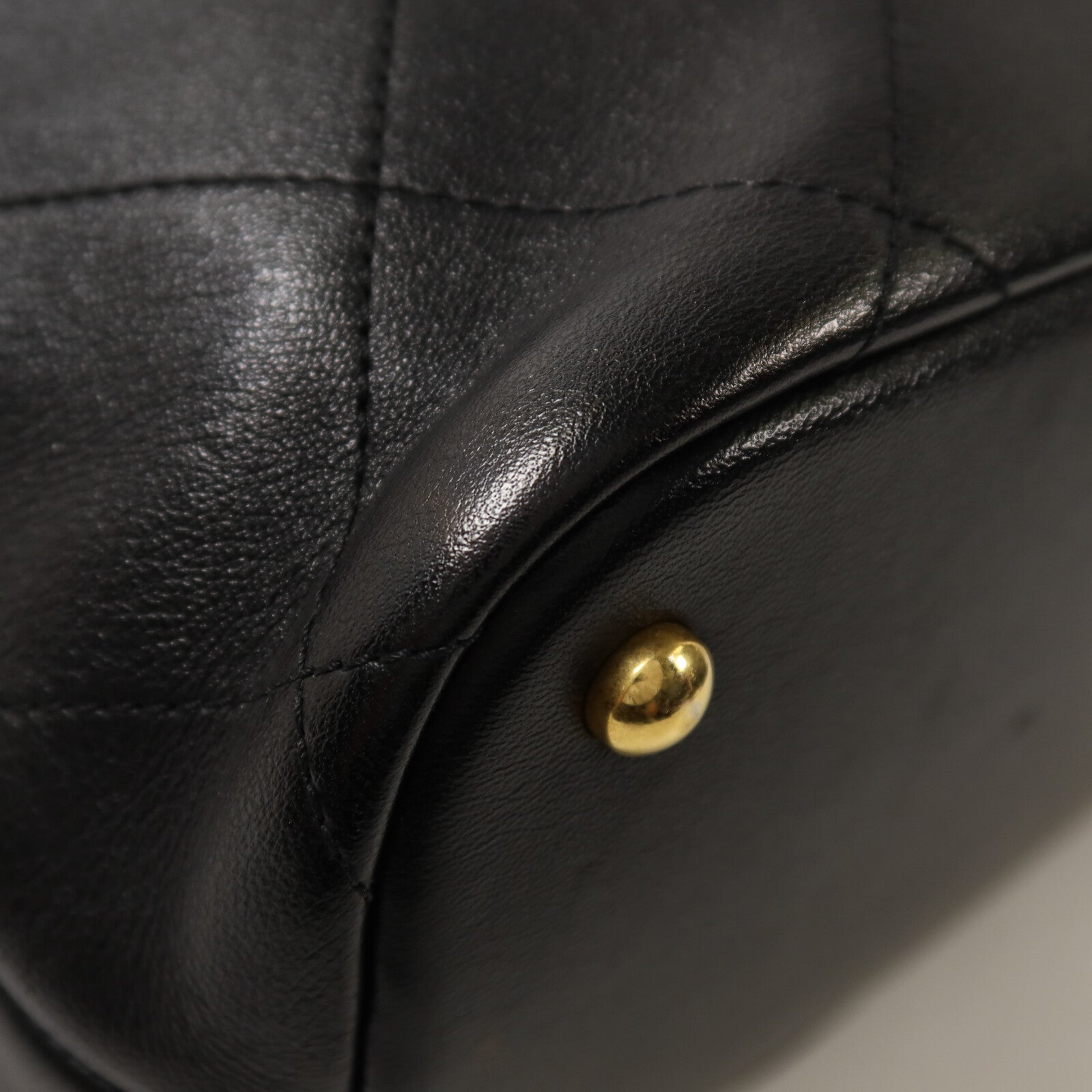 CHANEL 羊皮皮革Shoulder Bag鏈帶背包