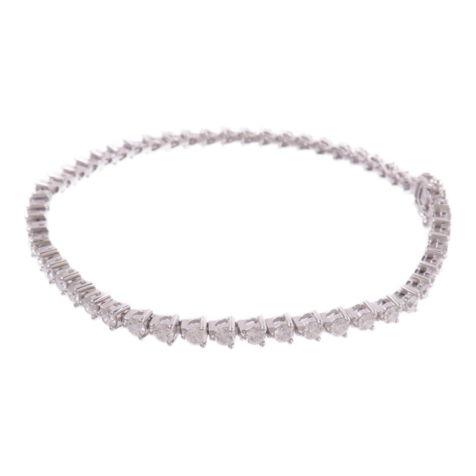 JEWELRY 18K白金Diamond Bracelet鑽石手鏈