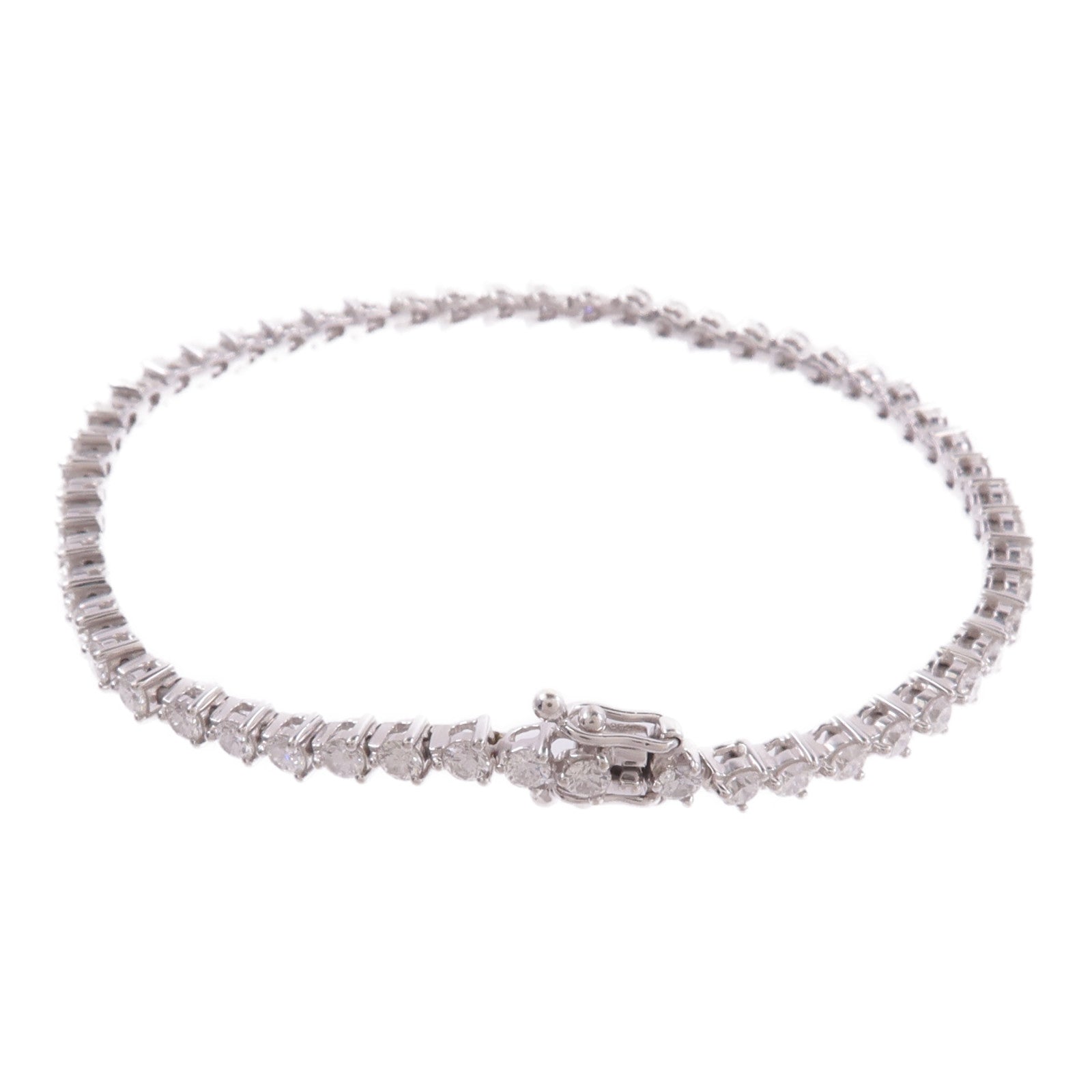 JEWELRY 18K白金Diamond Bracelet鑽石手鏈