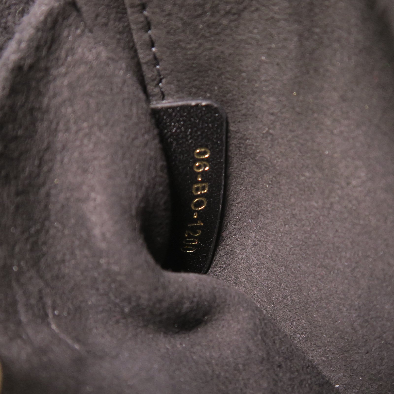 Dior CD GHW Travel Vanity Case 2 Way Bag Calfskin Leather Black