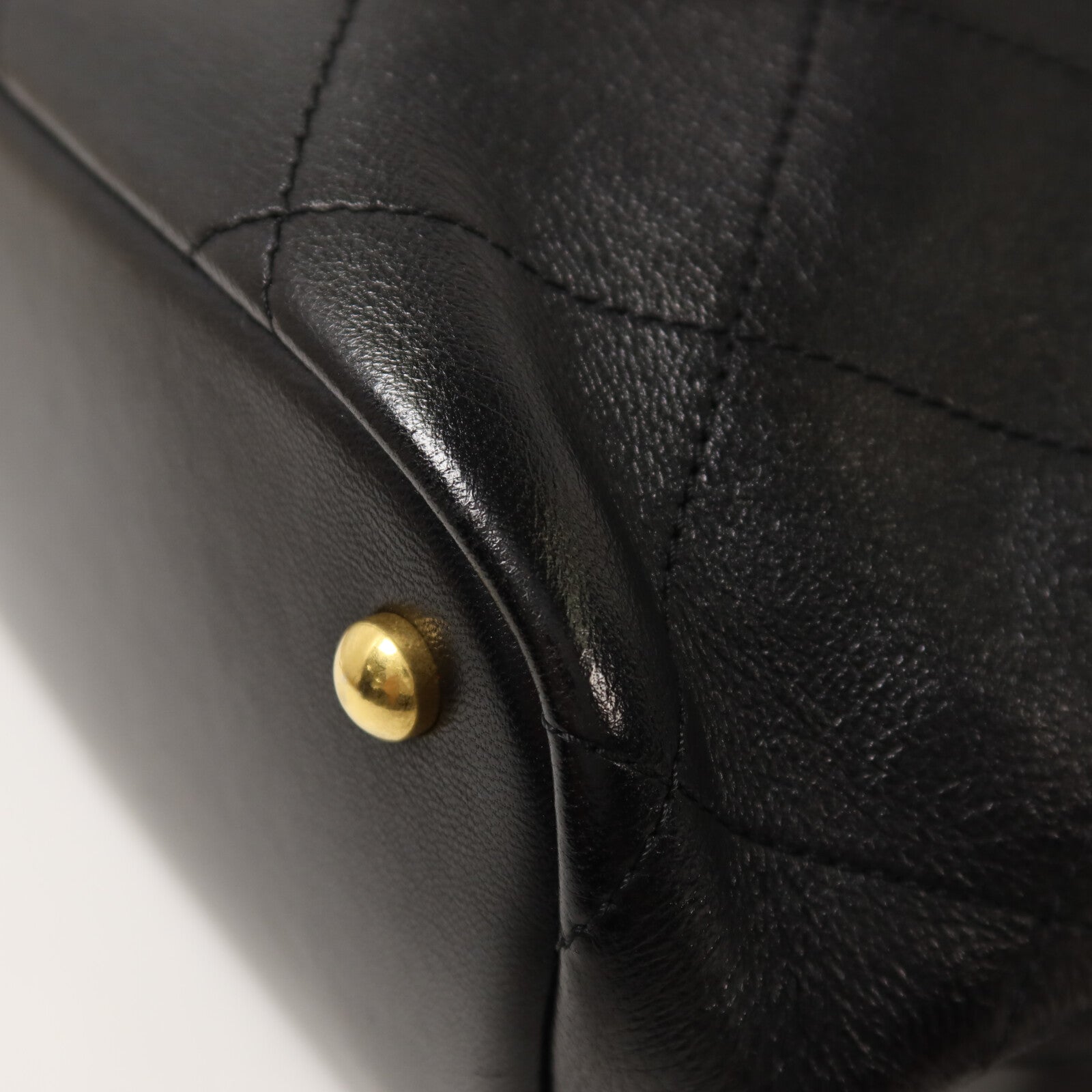CHANEL 羊皮皮革Shoulder Bag鏈帶背包