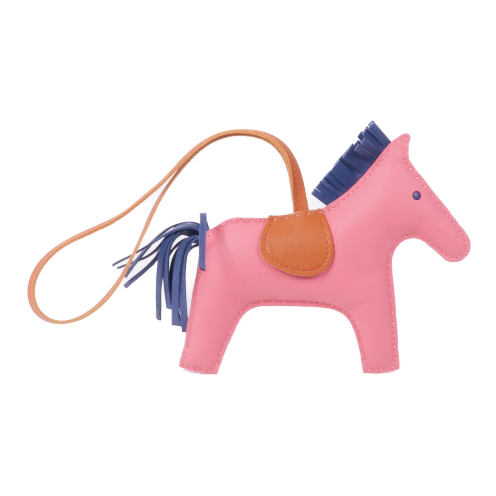 HERMES Milo皮革Rodeo GM掛飾